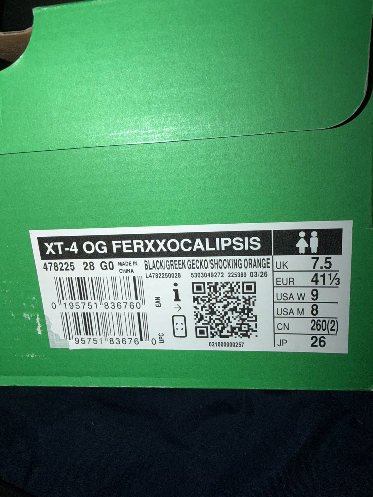 Salomon Feid x Salomon XT-4 OG ‘Ferxxocalipsis’ Size US 8 / EU 41 - 5 Thumbnail