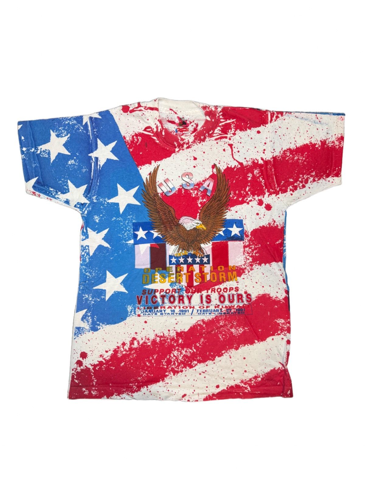 Fruit Of The Loom 1991 Desert Storm AOP Size US L / EU 52-54 / 3 - 1 Thumbnail