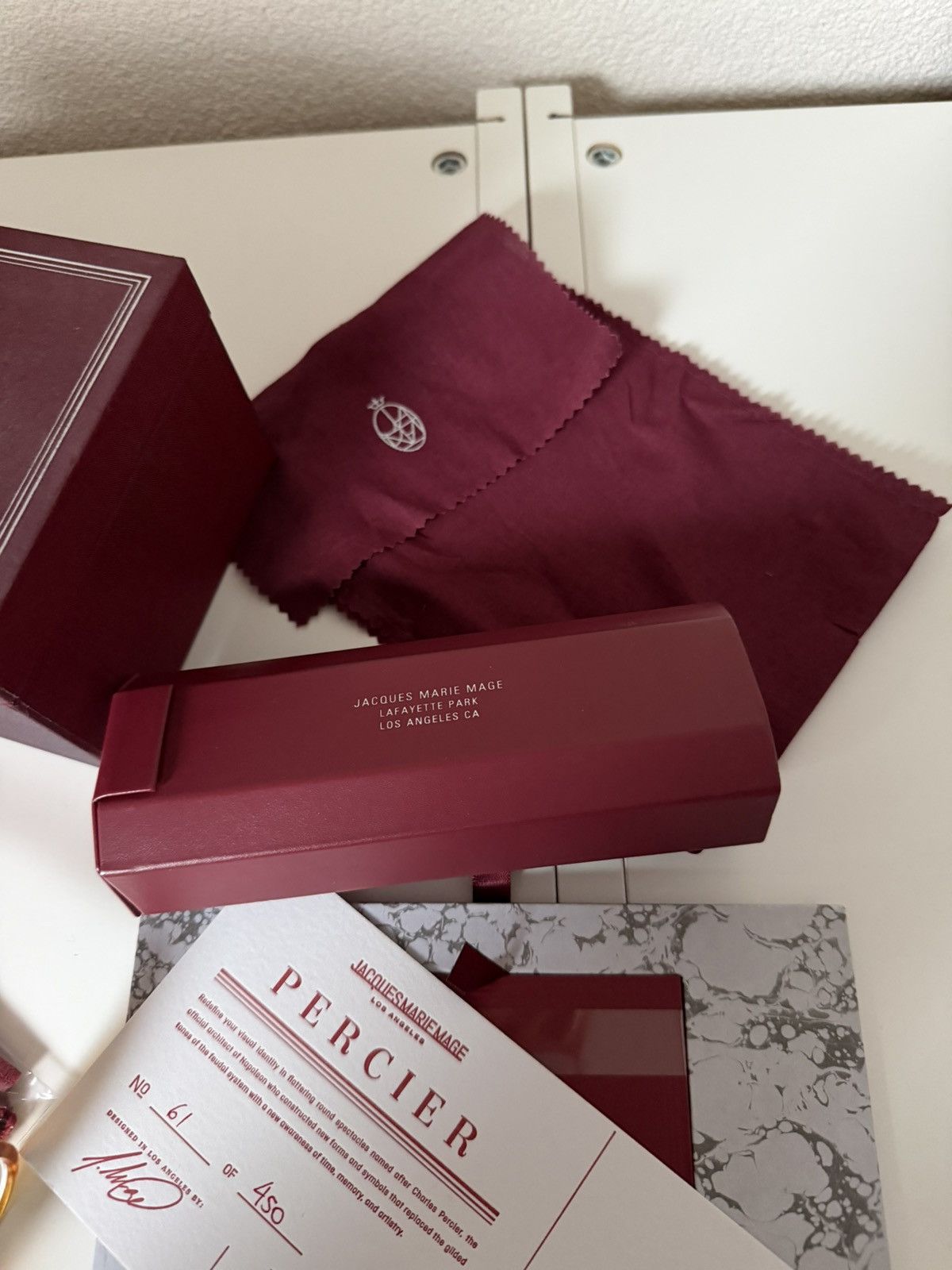 Jacques Marie Mage jacques marie mage percier glasses Size ONE SIZE - 8 Thumbnail