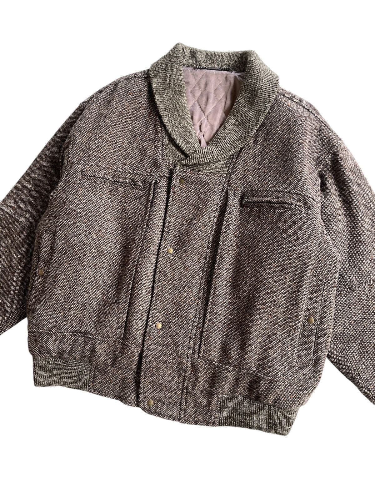 McGregor Vintage Mcgregor Wool Blouson Bomber Jacket Size US L / EU 52-54 / 3 - 11 Thumbnail