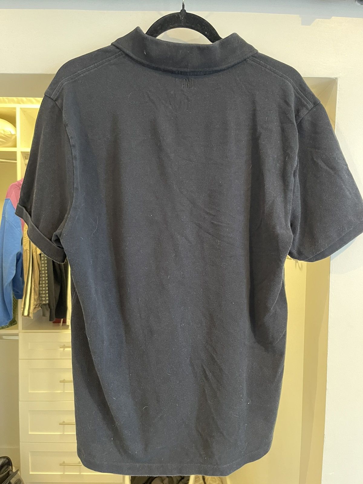 AMI AMI Black Polo Size US XL / EU 56 / 4 - 3 Thumbnail