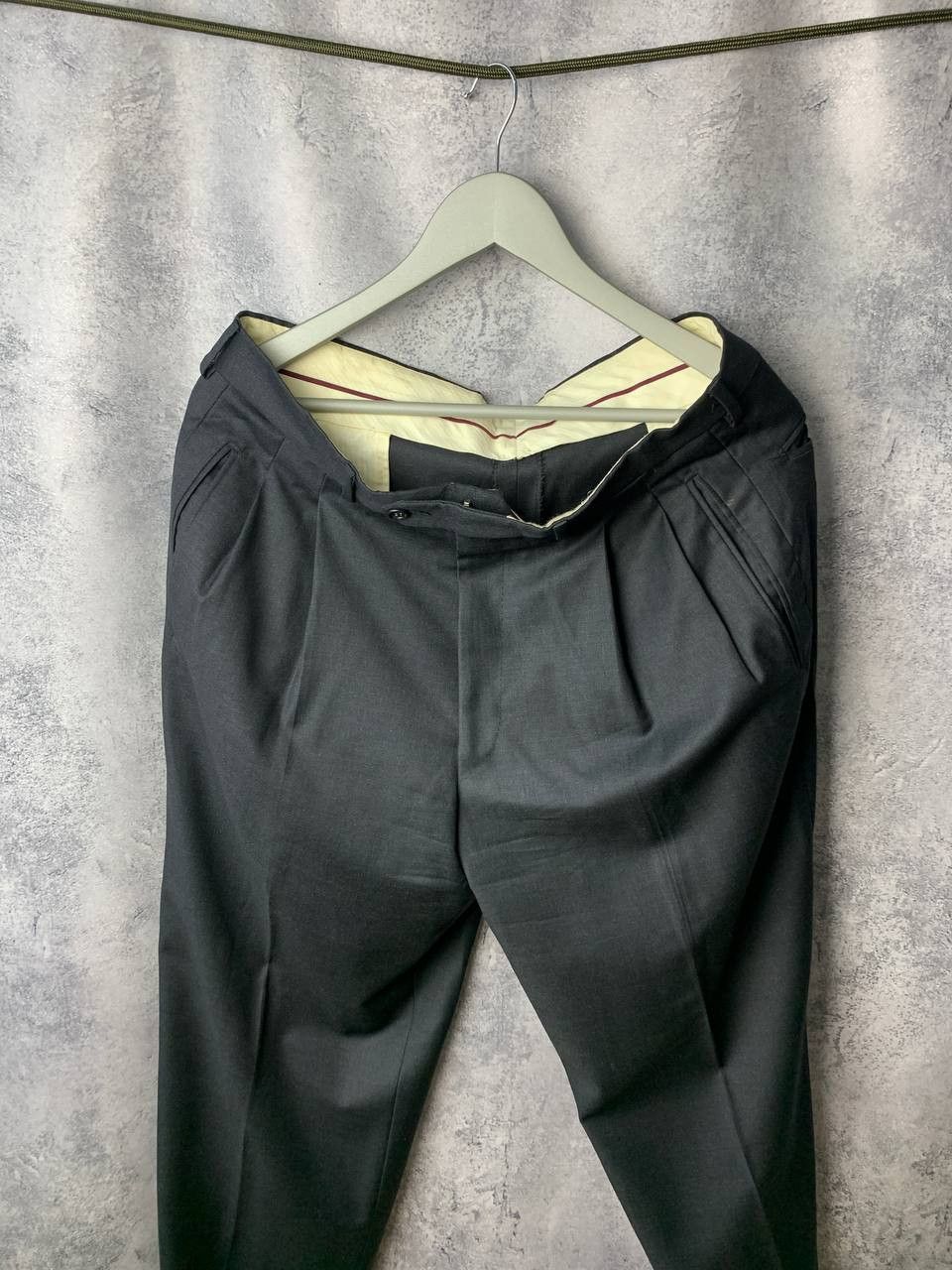 Corneliani CORNELIANI Black 120'S Wool Modern Italian Suit Blazer Size 50R - 13 Thumbnail