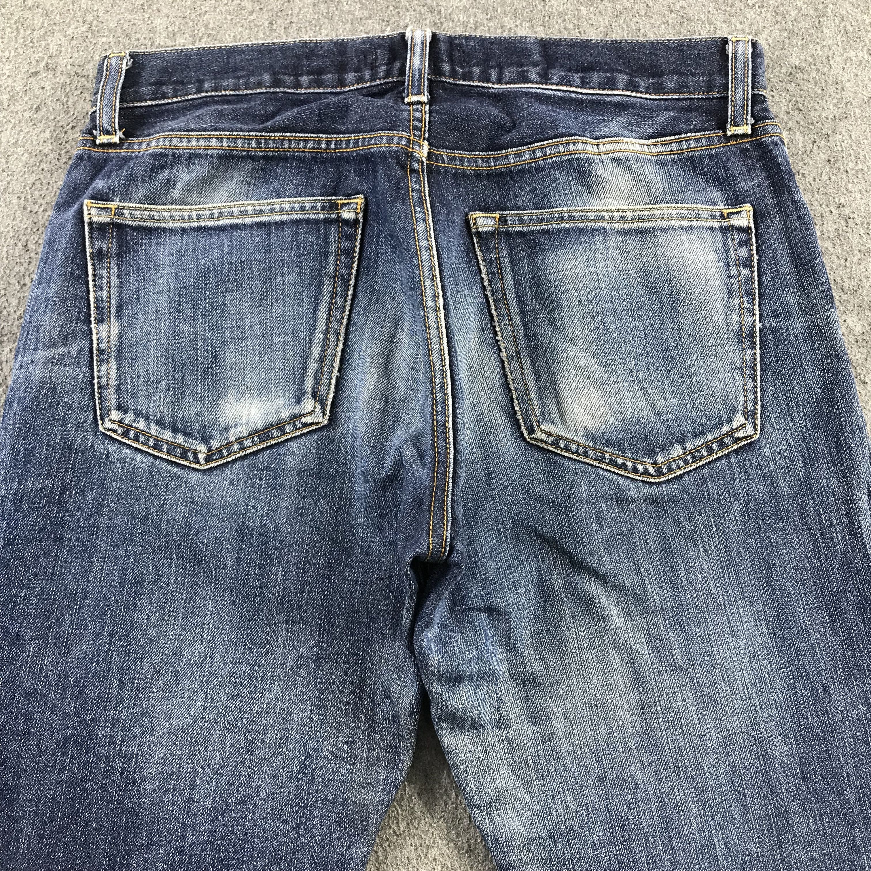 Uniqlo Uniqlo Selvedge Red Line Denim Jeans KJ3395 Size US 30 / EU 46 - 4 Thumbnail