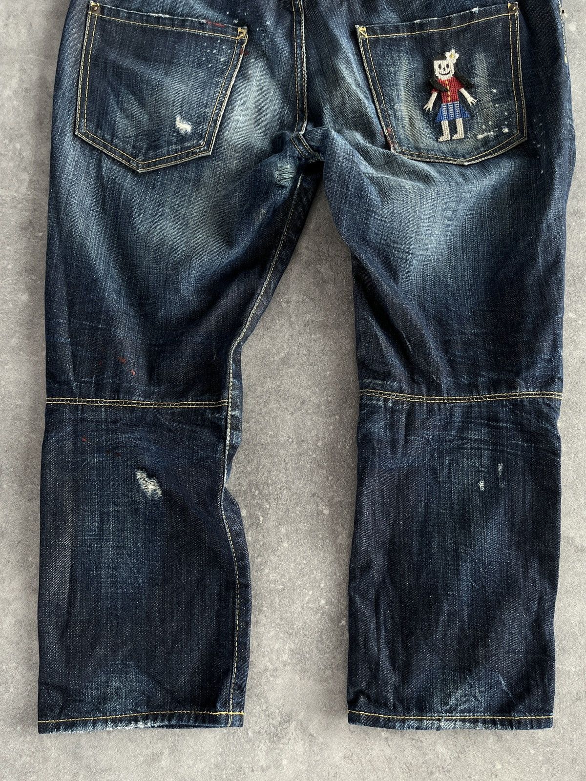 Dsquared2 RARE DSQUARED2 CAPRI JEANS SHORTS with Embroideries Archive Size US 36 / EU 52 - 8 Thumbnail