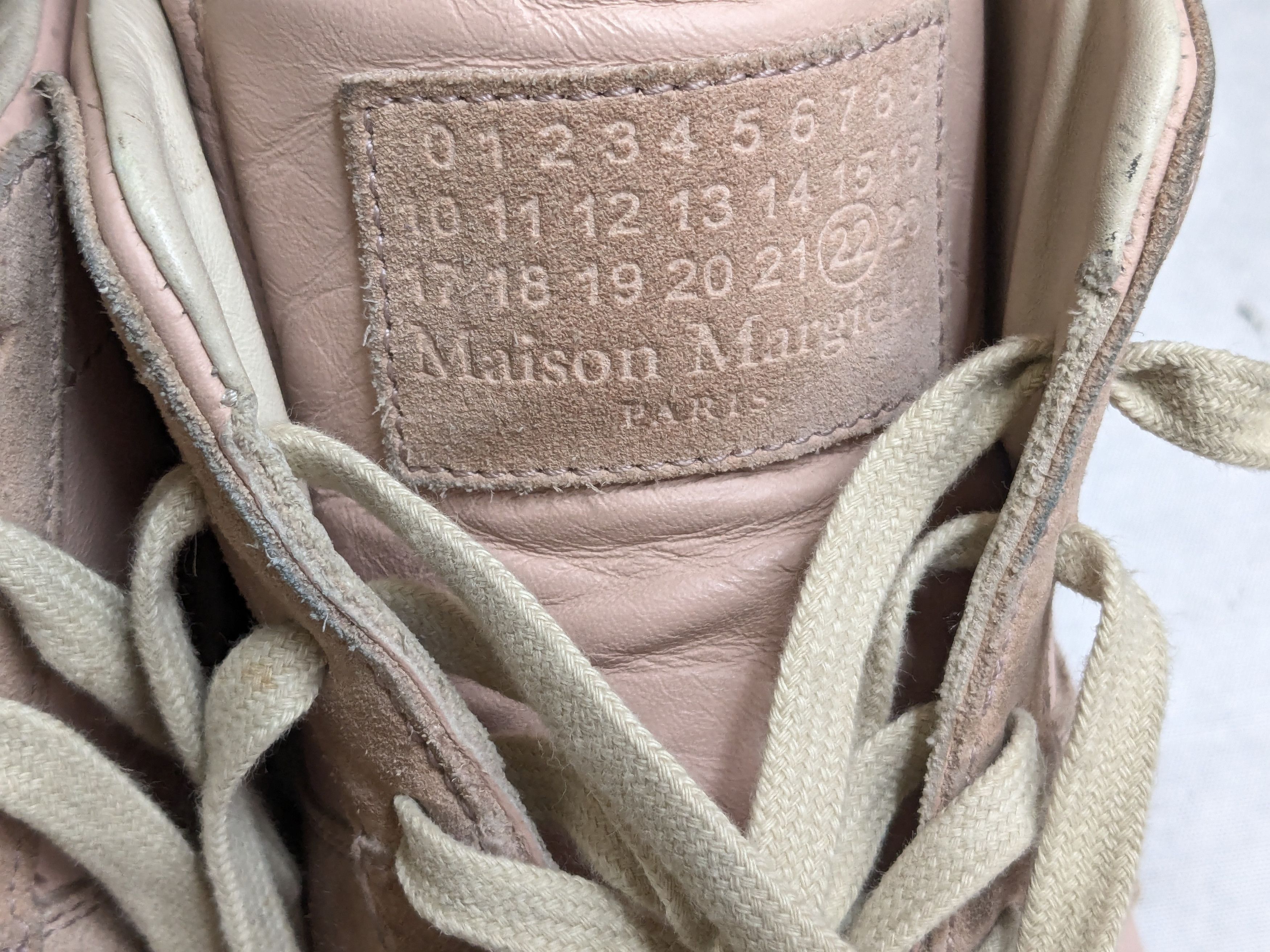 Maison Margiela Maison Margiela GAT Replica Pink High Tops 10 43 Gum Size US 10 / EU 43 - 6 Thumbnail