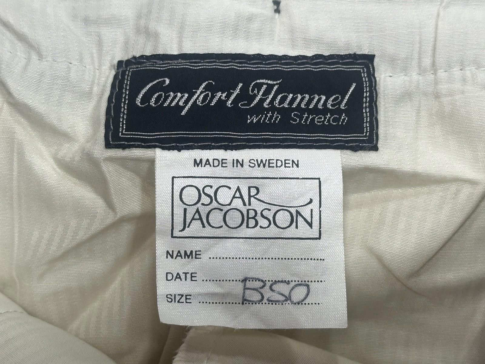 Oscar Jacobson Oscar Jacobson Comfort Stretch Wool Pants Brown Mens 34/30 Size US 34 / EU 50 - 6 Thumbnail