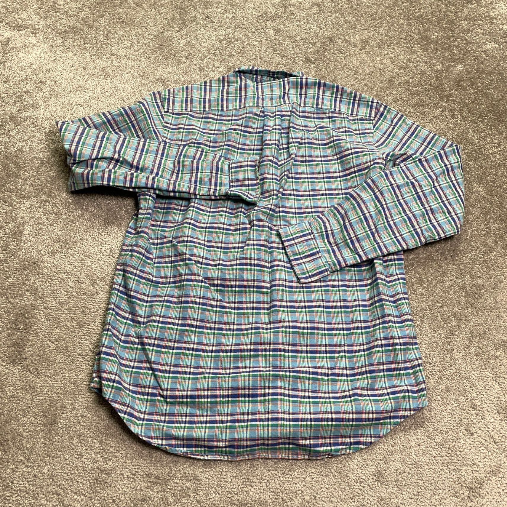 Ralph Lauren Ralph Lauren Flannel Shirt Men Medium Multicolor Plaid Long Sleeve Button-Up Casual Size US M / EU 48-50 / 2 - 2 Thumbnail