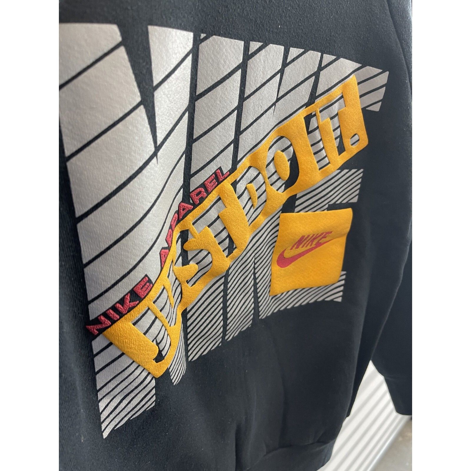 Nike VTG 90S Y2K NIKE JUST DO IT 3D PUFF PRINT CREWNECK SWEATER B Size US M / EU 48-50 / 2 - 3 Thumbnail