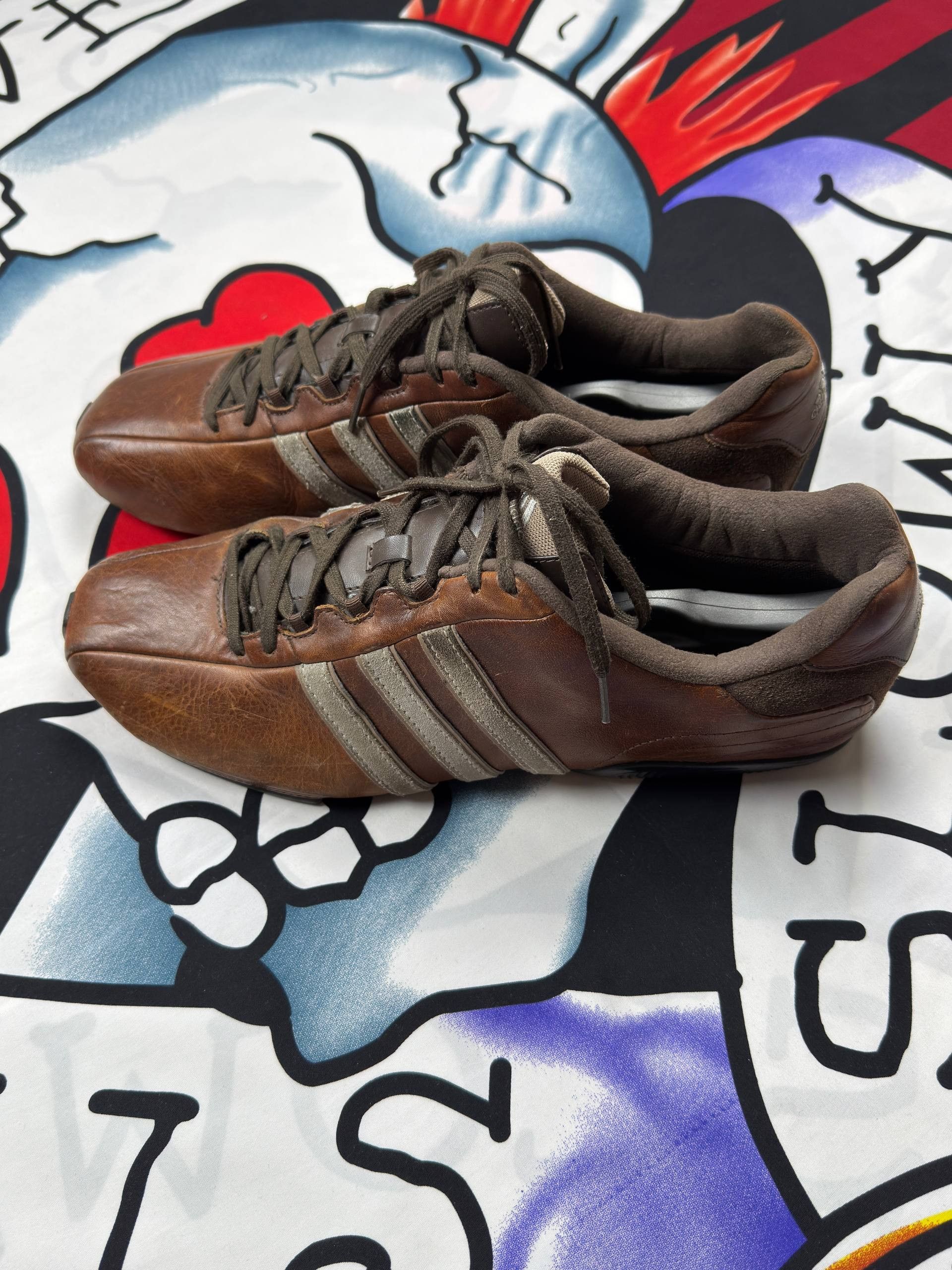 Adidas Adidas Non-Marking Morka Y2K 2007 Low Profile Trainers Size US 14 / EU 47 - 2 Thumbnail