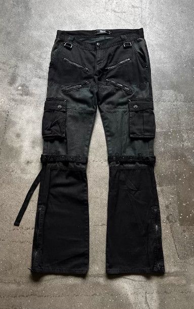 Other MIDAS Early Chain-Strap Patchwork Cargo Pants Size US 40 / EU 56 - 1 Thumbnail