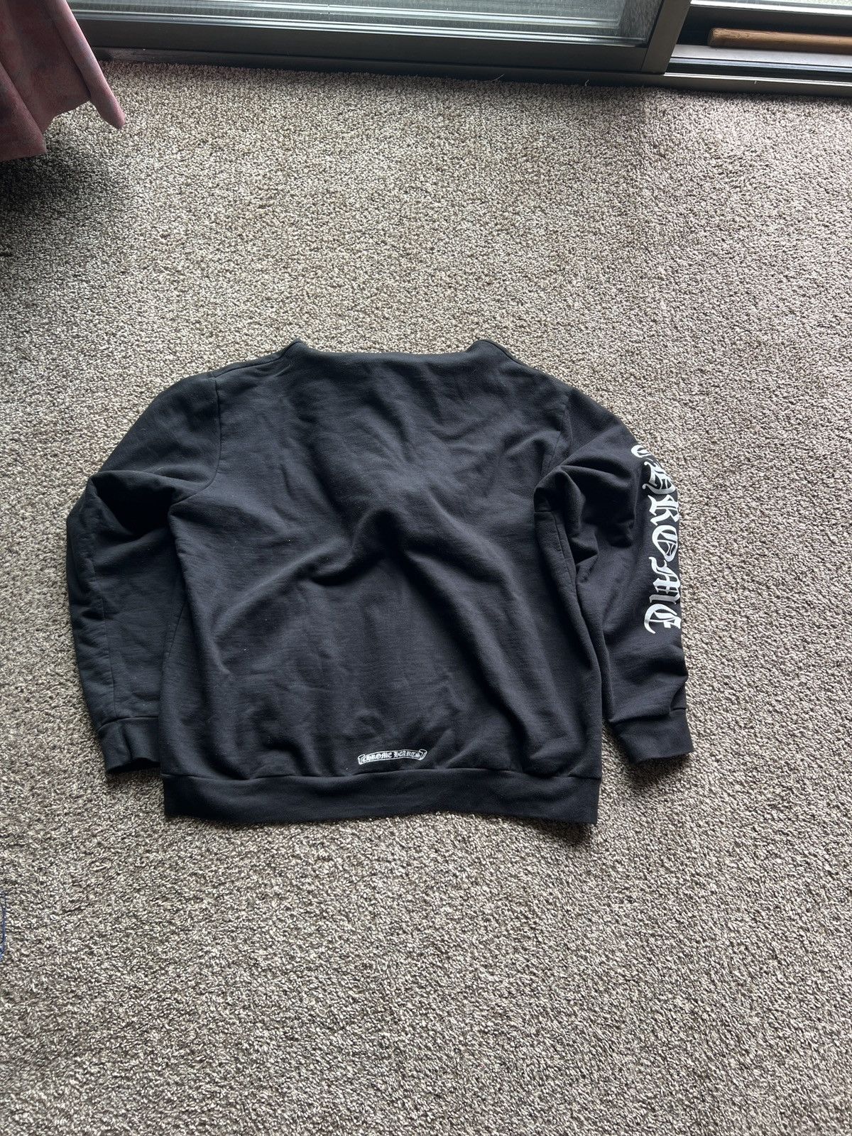 Chrome Hearts Chrome hearts vertical logo hoodie Size US XL / EU 56 / 4 - 2 Thumbnail