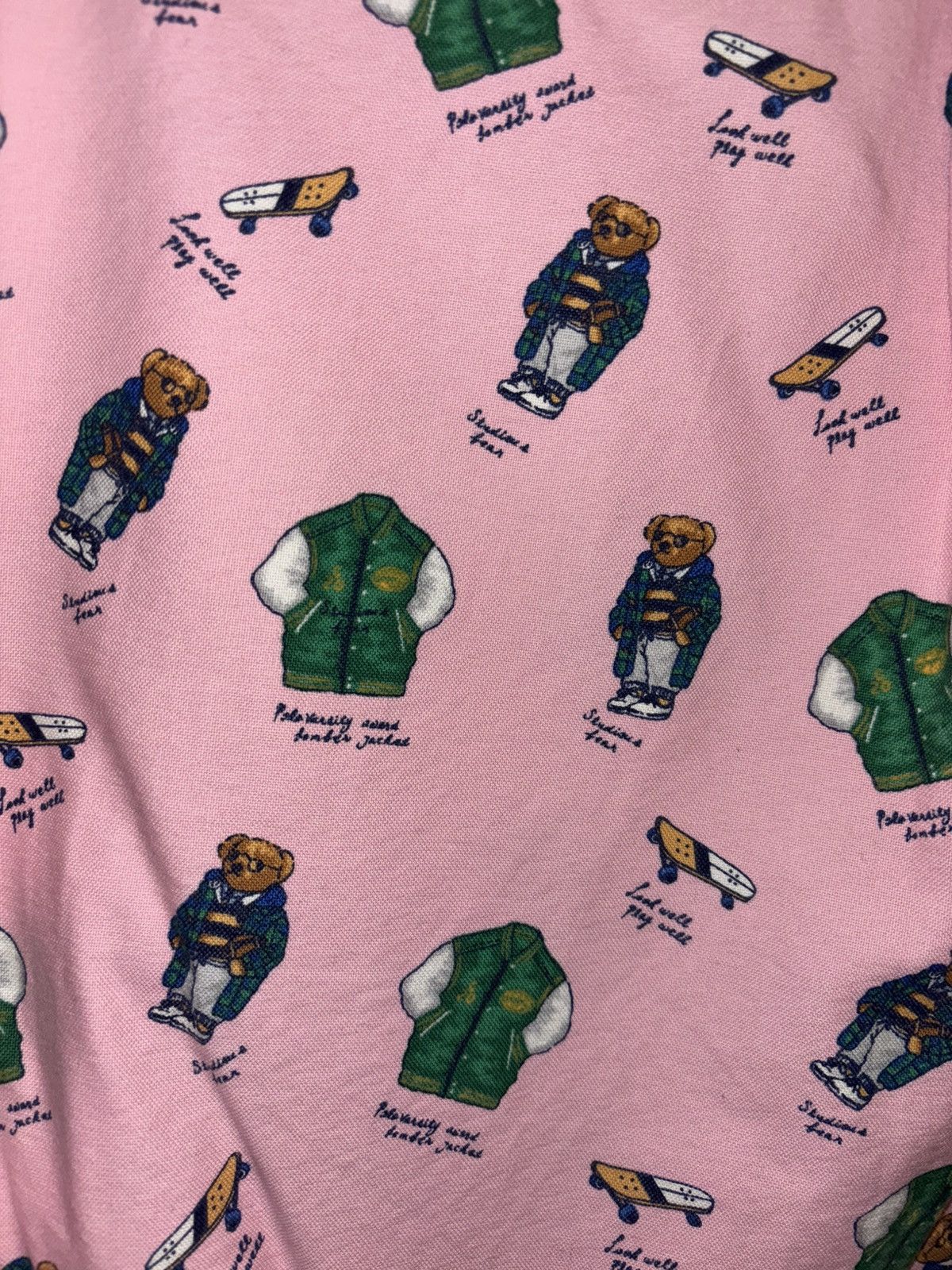 Polo Ralph Lauren Polo bear studious bear shirt Size US L / EU 52-54 / 3 - 4 Thumbnail