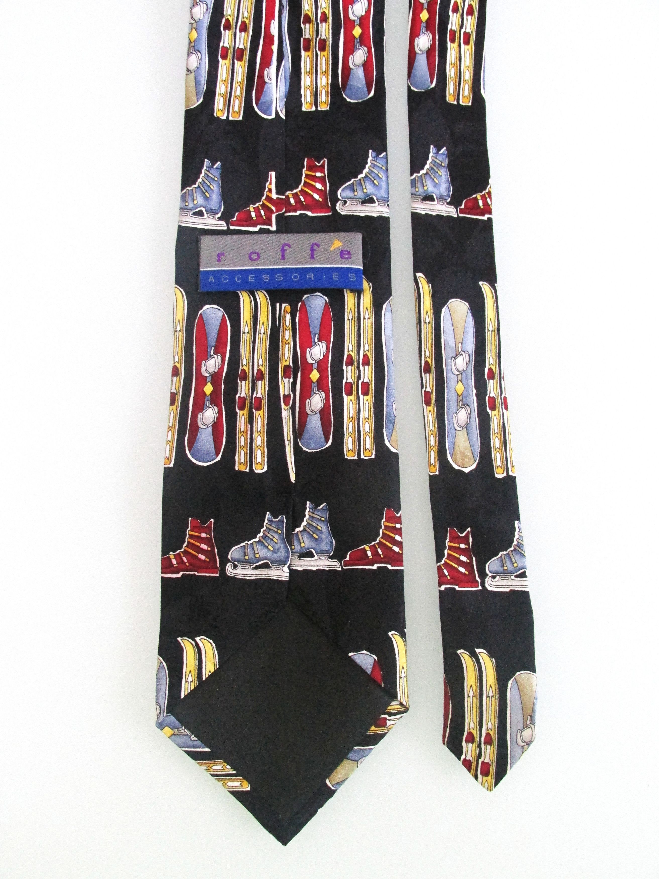 Other Roffe Winter Sports Men's Silk Tie Size ONE SIZE - 4 Thumbnail