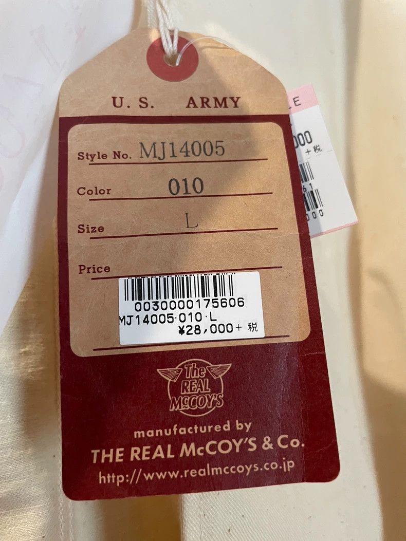 The Real McCoy's The Real McCoy White Jacket/Blazer/Shirt MJ14005 Size US L / EU 52-54 / 3 - 2 Thumbnail
