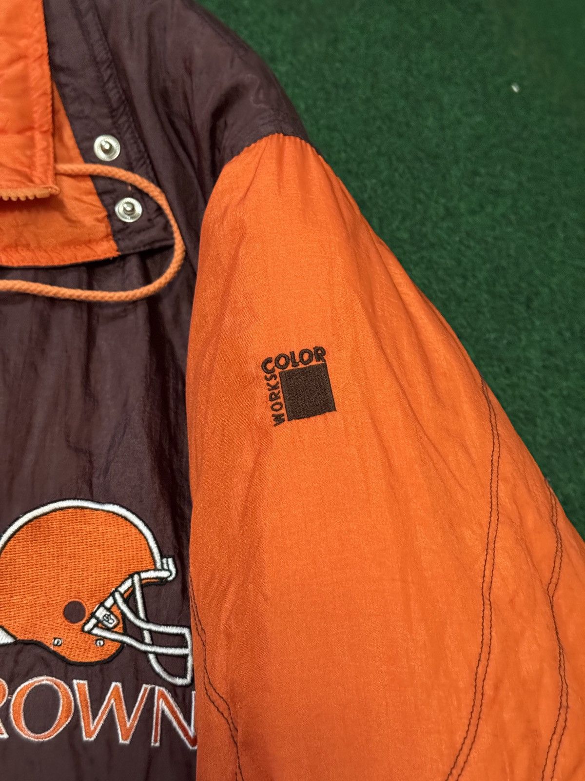 NFL Vtg 90s Cleveland Browns Carl Banks Starter Puffer Jacket Size US XXL / EU 58 / 5 - 7 Thumbnail