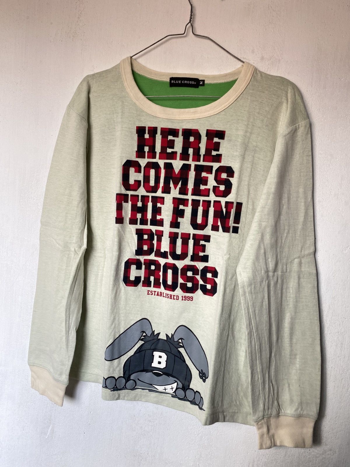 Hysteric Glamour × If Six Was Nine × Japanese Brand Bluecross Poem Longsleeve Size US M / EU 48-50 / 2 - 3 Thumbnail