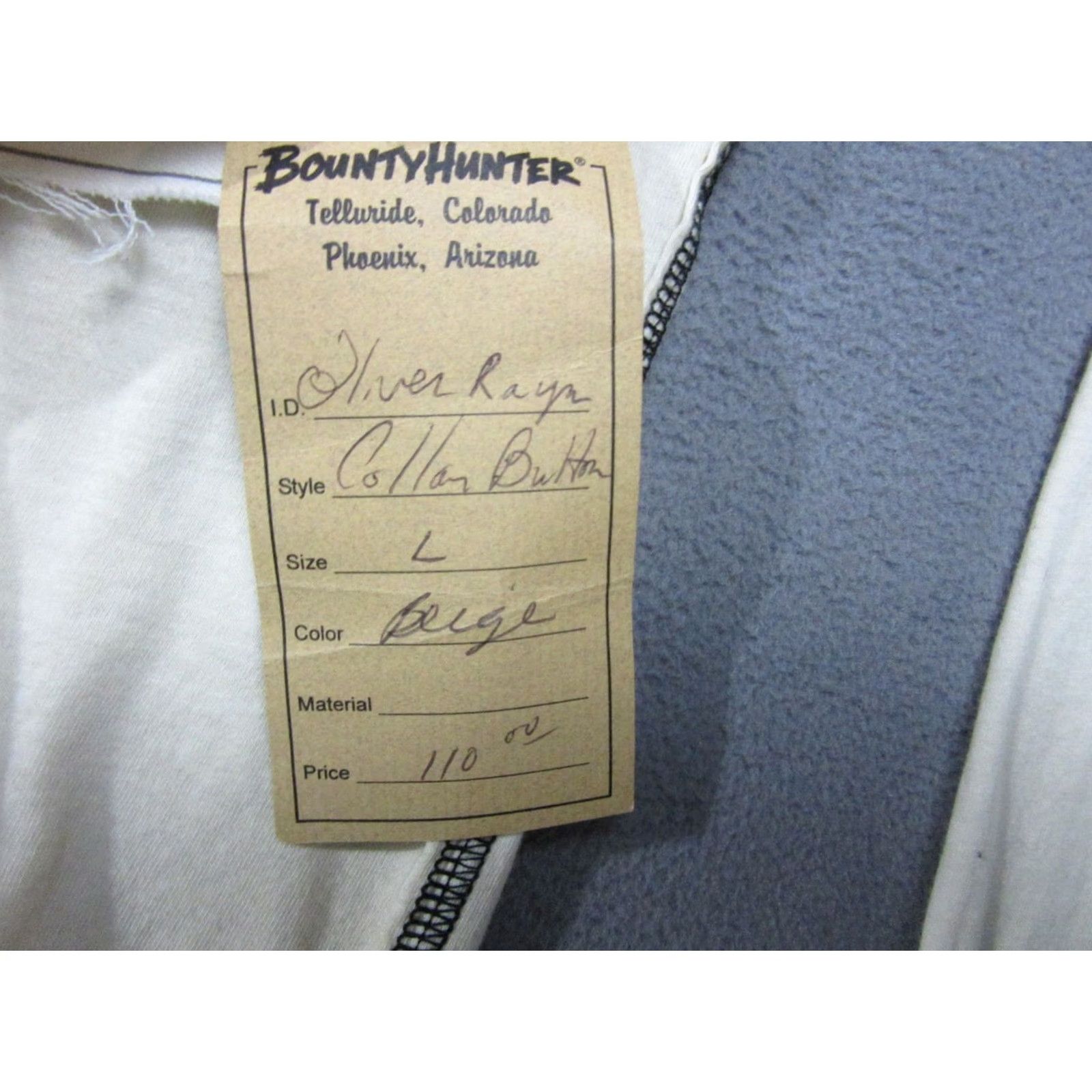 Vintage Oliver Ryan Polo Shirt Mens Large Beige Knit Contrast Stitch Long Sleeve Golf Casual Size US L / EU 52-54 / 3 - 3 Thumbnail