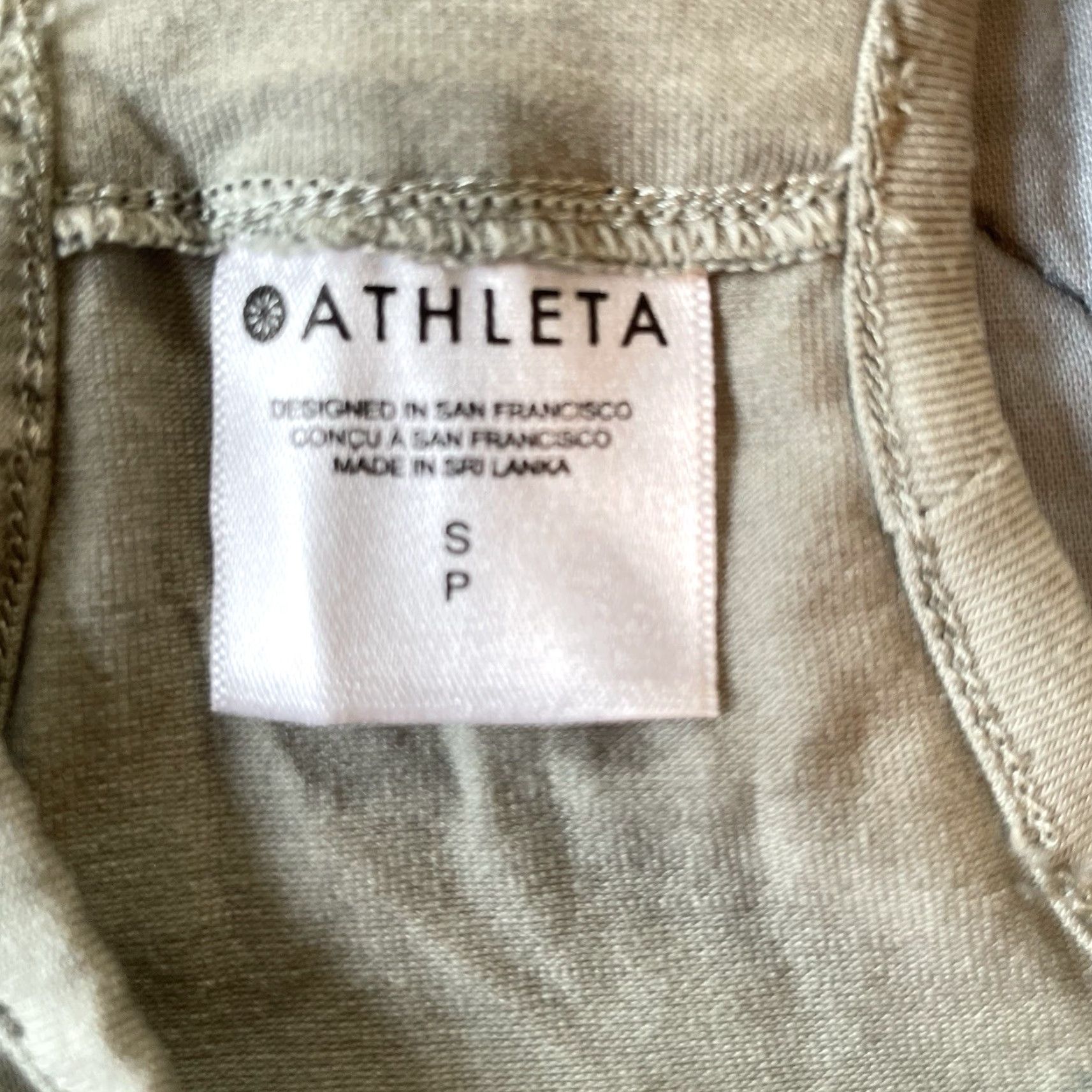 Athleta Athleta Tank Size Small Sage Essence Explore Yoga Fitness Gym Breezy Exercise Size ONE SIZE - 5 Thumbnail