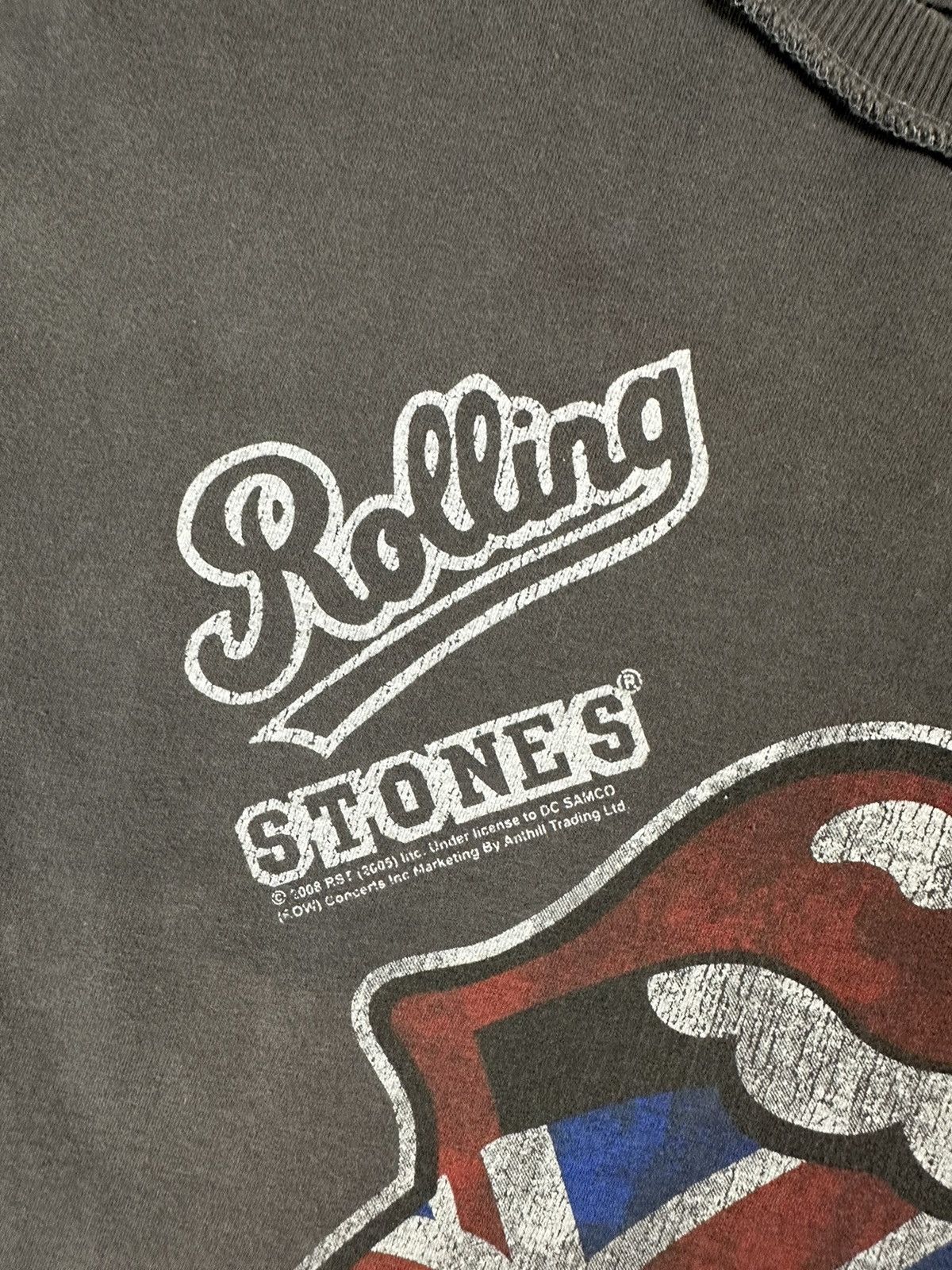 Amplified Amplified Rolling Stones 2008 Inside Out Crop T-Shirt Rock Size US M / EU 48-50 / 2 - 4 Thumbnail