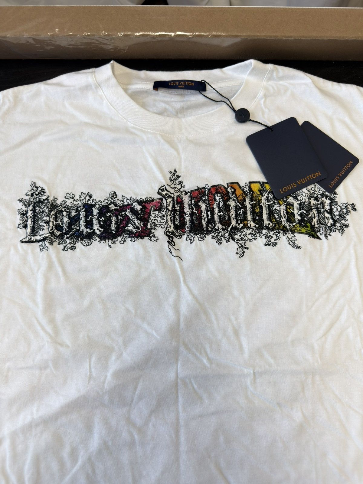 Louis Vuitton Louis Vuitton Virgil Abloh SS19 Wizard of Oz Spiral Tee Size US L / EU 52-54 / 3 - 4 Thumbnail