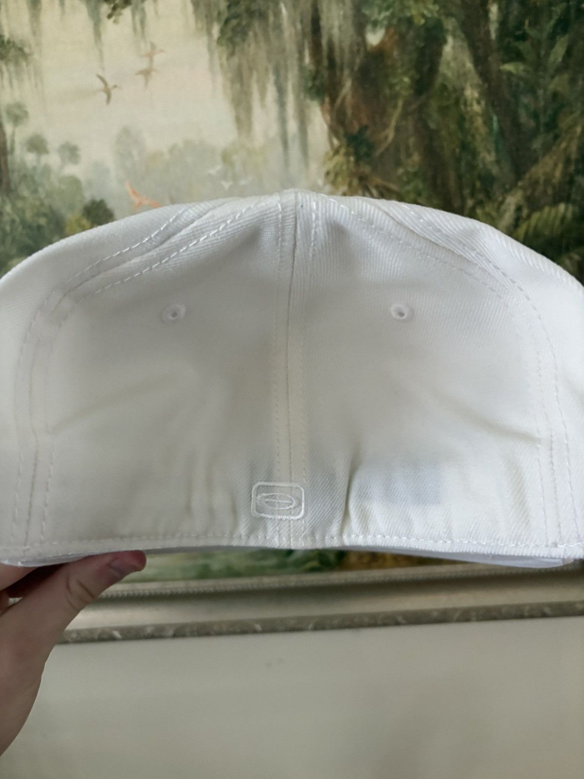 Playboi Carti Playboi Carti YVL White Hat Fitted size 7 1/4 Size ONE SIZE - 3 Thumbnail
