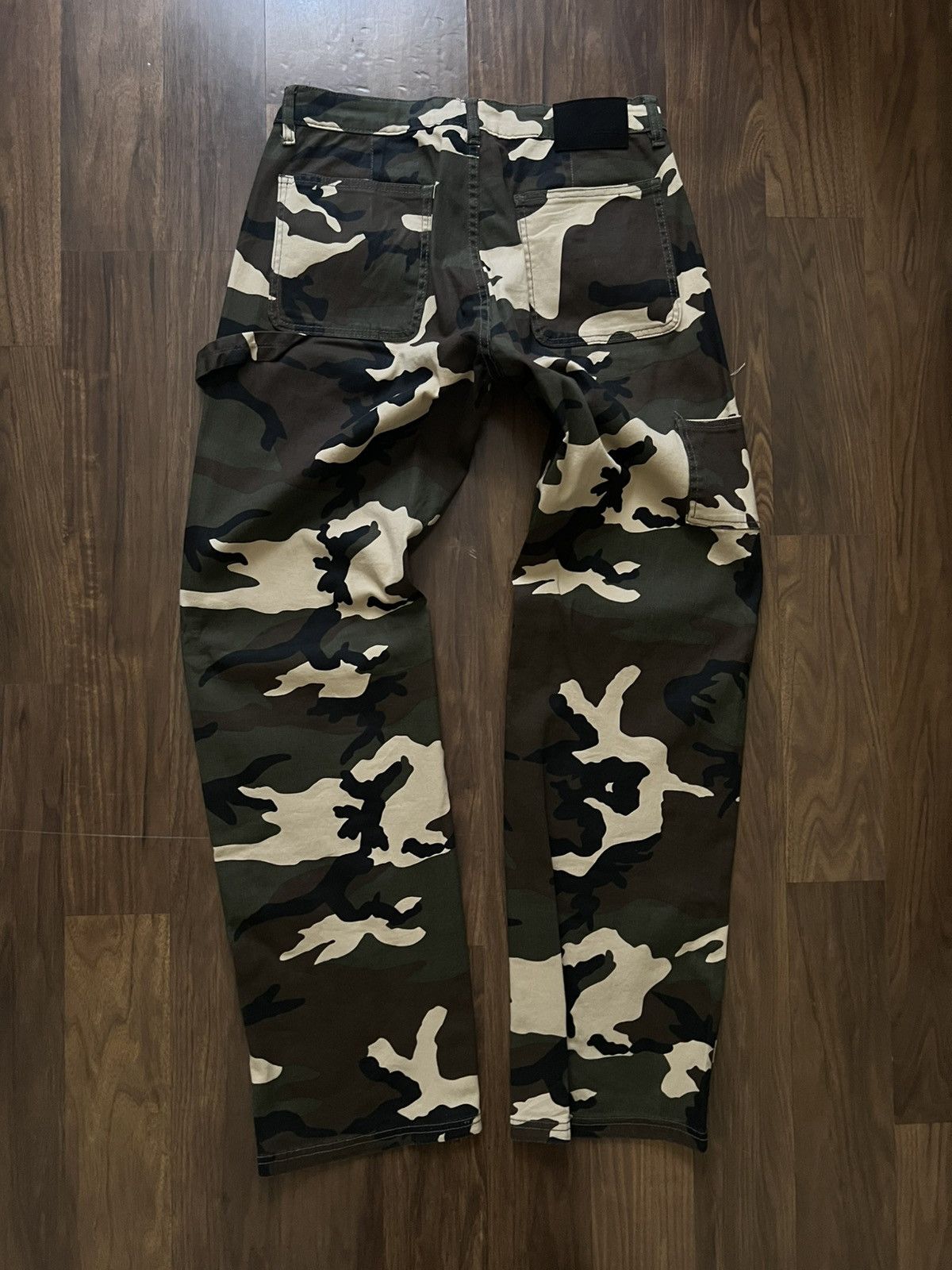 Designer × Vintage Denim Cargo Army Size US 32 / EU 48 - 2 Thumbnail