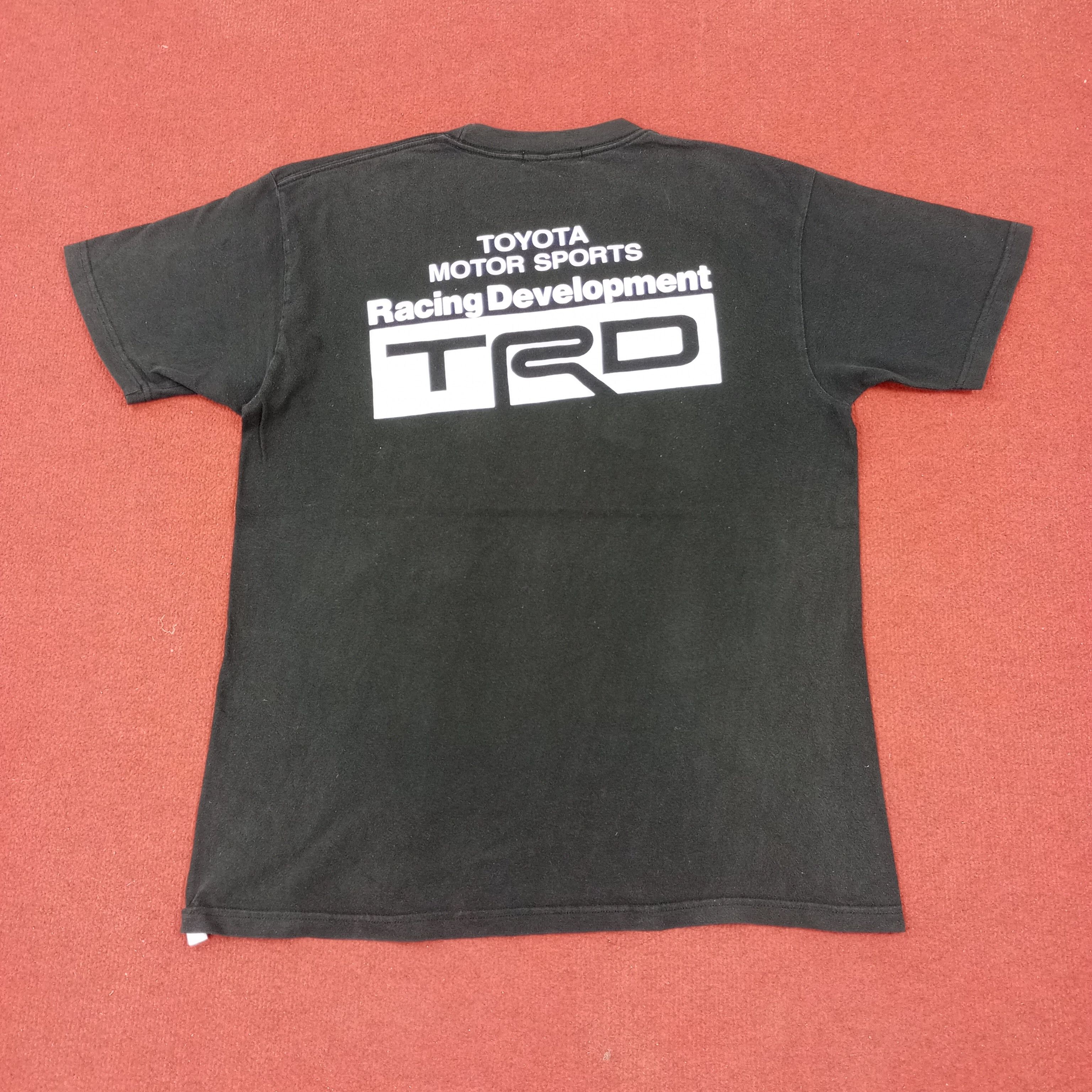 Japanese Brand × Vintage TRD Toyota Motorsports Racing Development Tshirt Size US L / EU 52-54 / 3 - 1 Thumbnail