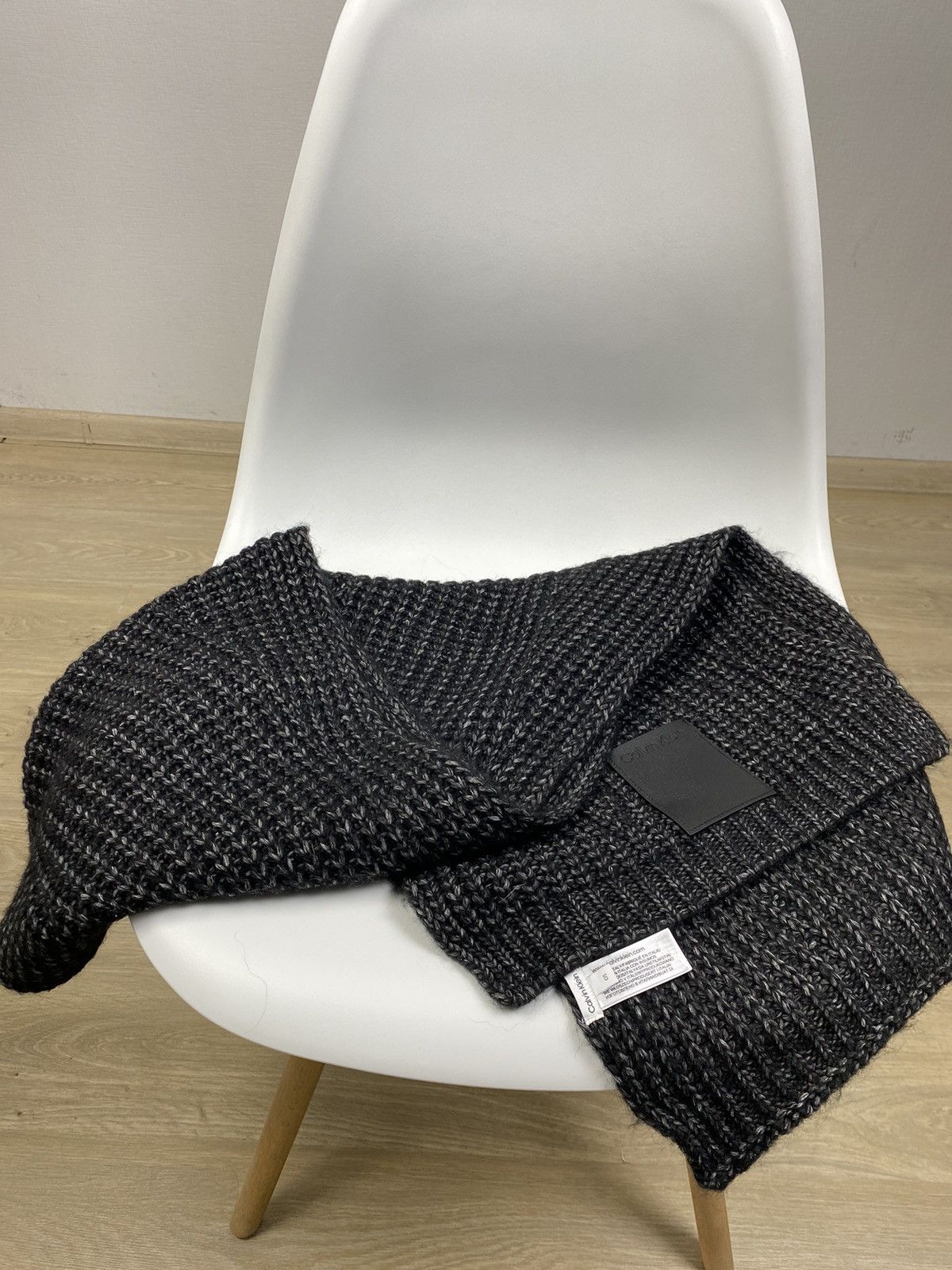 Calvin Klein Calvin Klein Knit Scarf Cotton-Wool-Polyester Size ONE SIZE - 1 Thumbnail