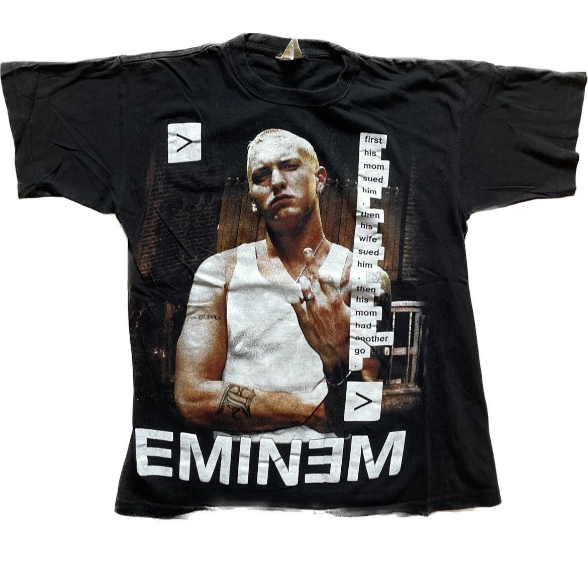 Vintage 2000s Eminem Lawsuit Vintage Rap Tee Grailed