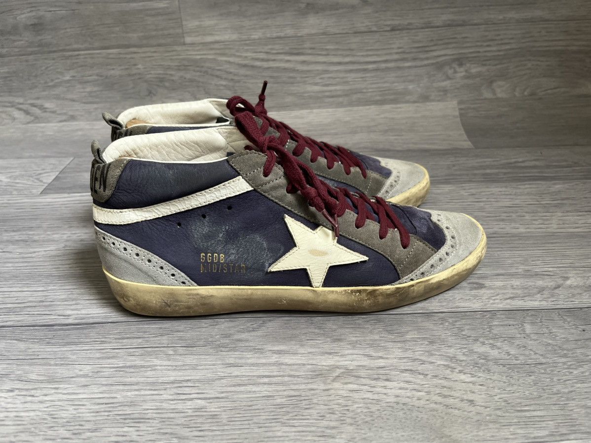 Golden Goose Golden goose mid star distressed leather sneakers sz 41 Size US 8 / EU 41 - 6 Thumbnail