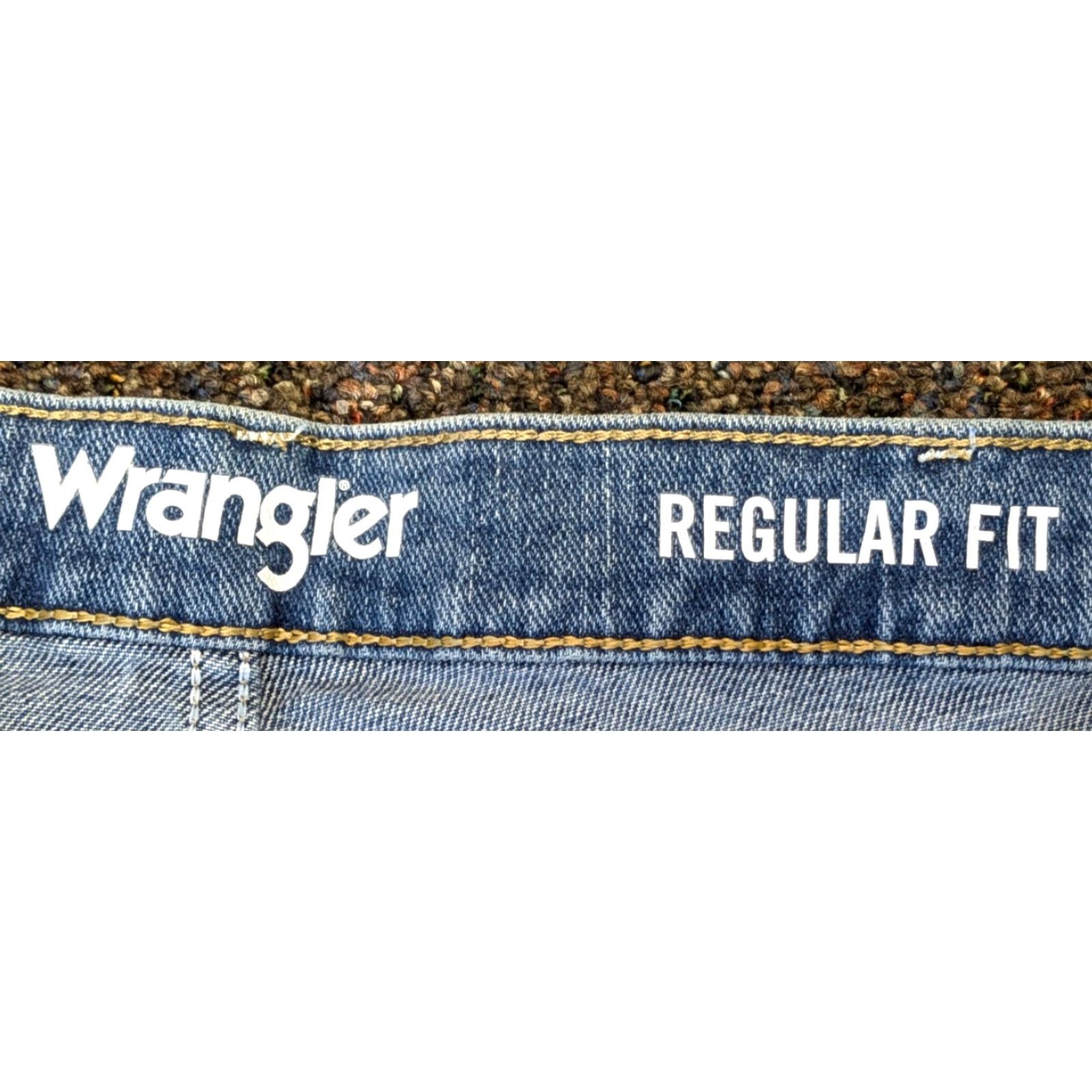 Wrangler Wrangler Jeans Mens Denim Blue 36x29 Regular Fit Cotton Jeans Pants 36 Inseam 34 Regular MGW25MS Nicaragua Vintage? Size US 36 / EU 52 - 5 Thumbnail