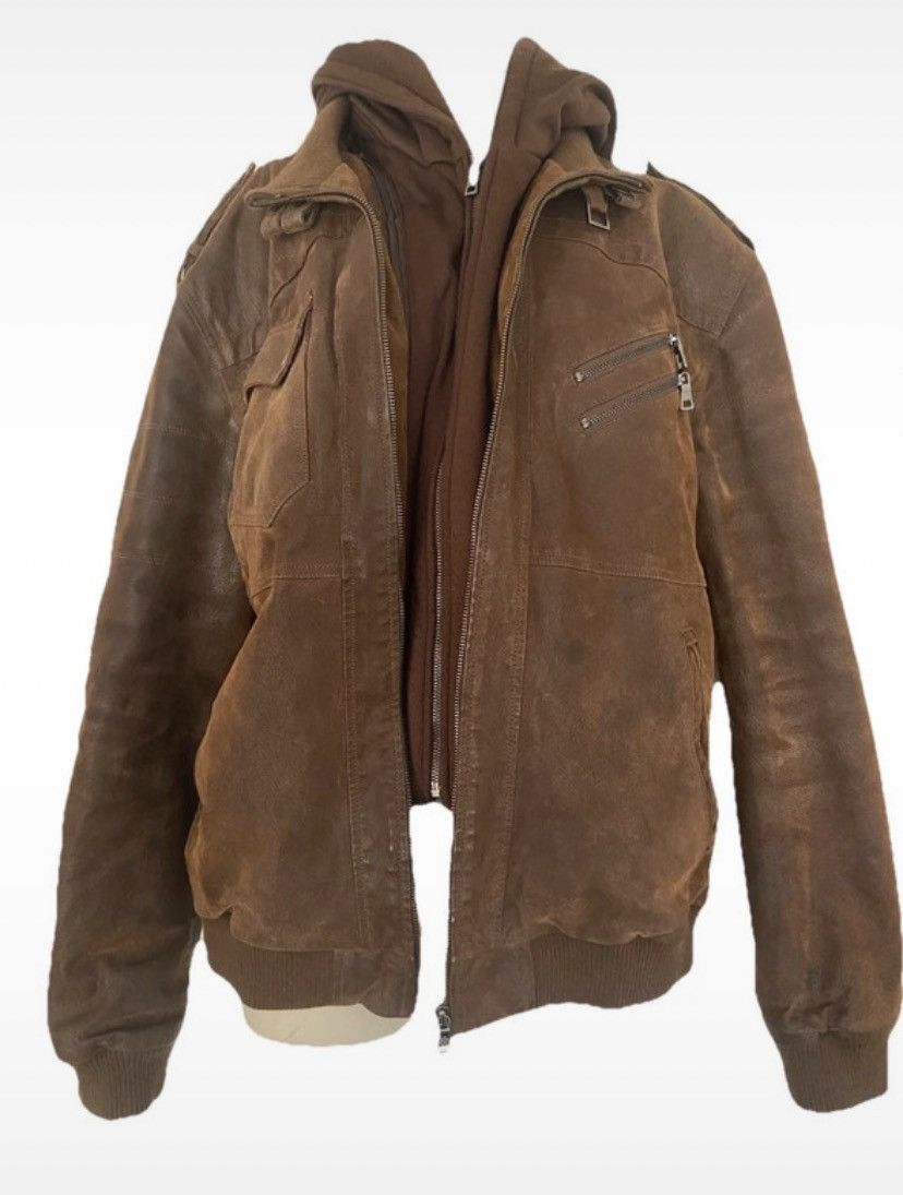 Other FLAVOR Leather Motorcycle Removable Hood Genuine L £222.86 Size US L / EU 52-54 / 3 - 4 Thumbnail