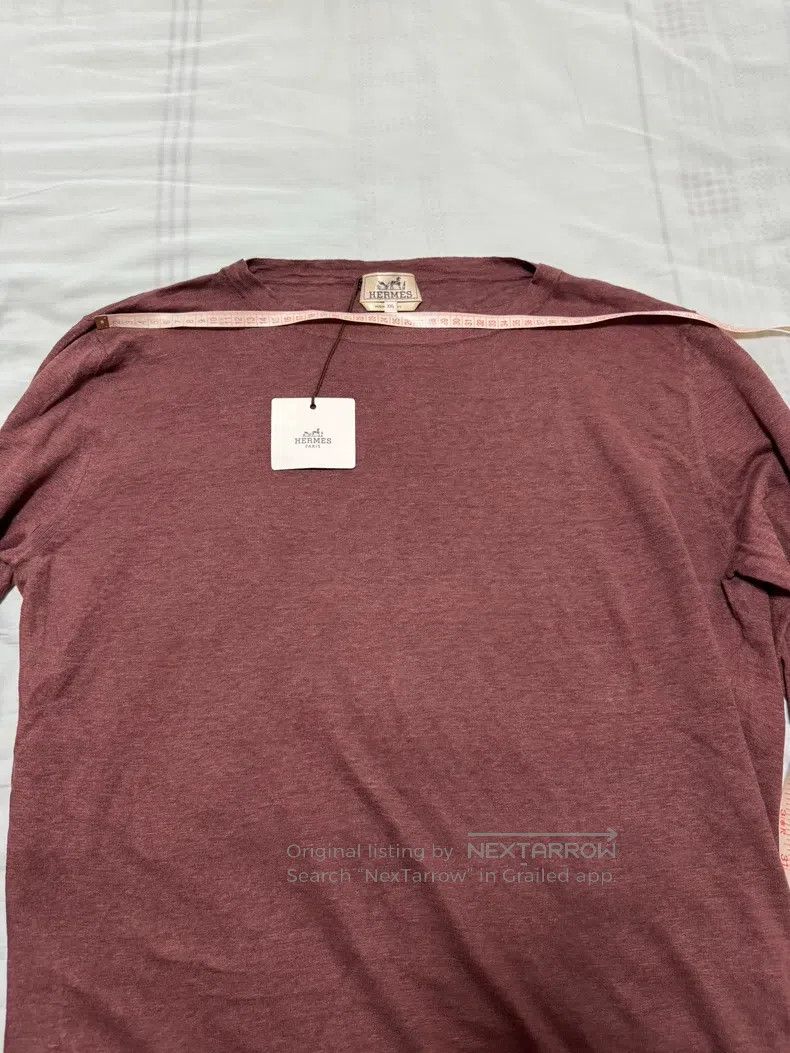 Hermes Hermes Linen T-Shirt Size US XXL / EU 58 / 5 - 3 Thumbnail