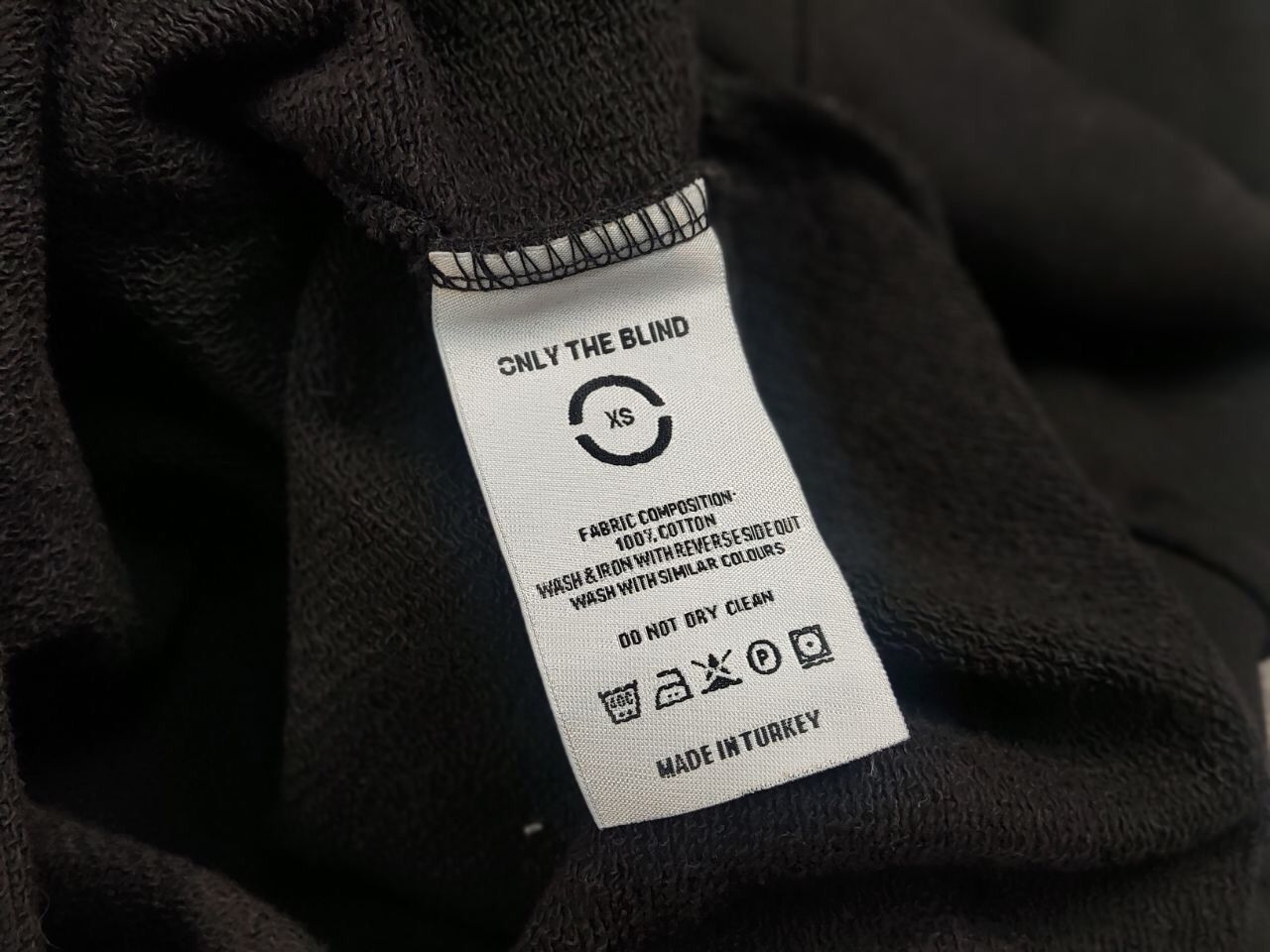 Only The Blind Rare Only The Blind Logo Long Sleeves Black Pullovers Hoodie Size US S / EU 44-46 / 1 - 19 Thumbnail