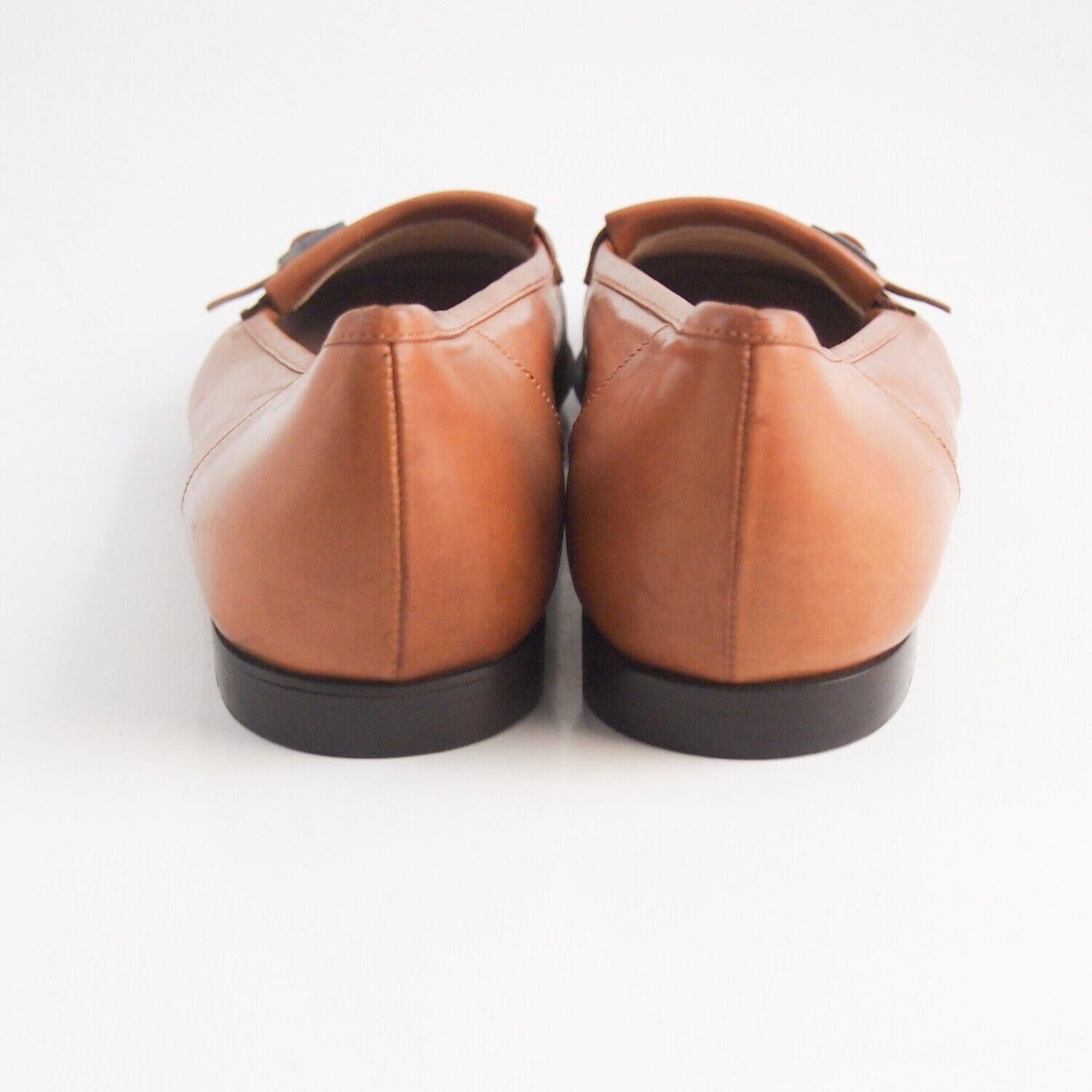Bally Bally Filicaia Loafers Flats Orange Leather EU 38.5 US 8 Size US 8 / IT 38 - 6 Thumbnail