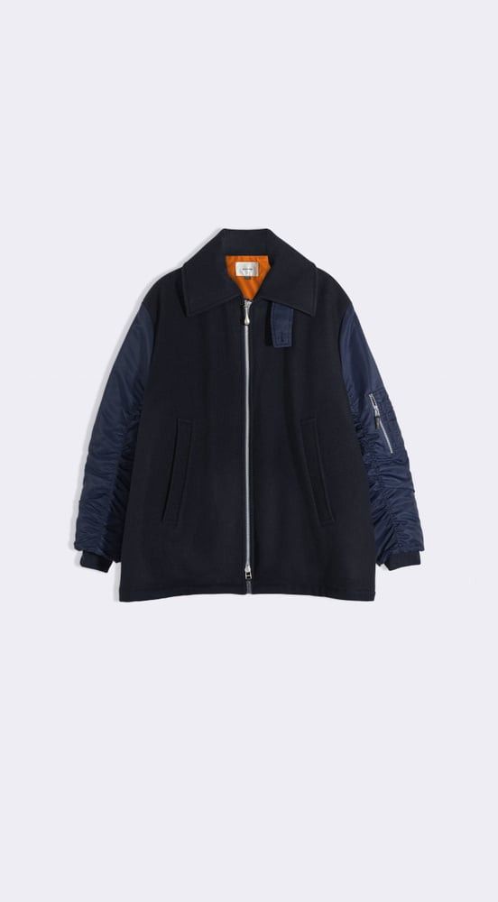 Eytys Eytys Buck Tar leather style coated denim jacket | Grailed