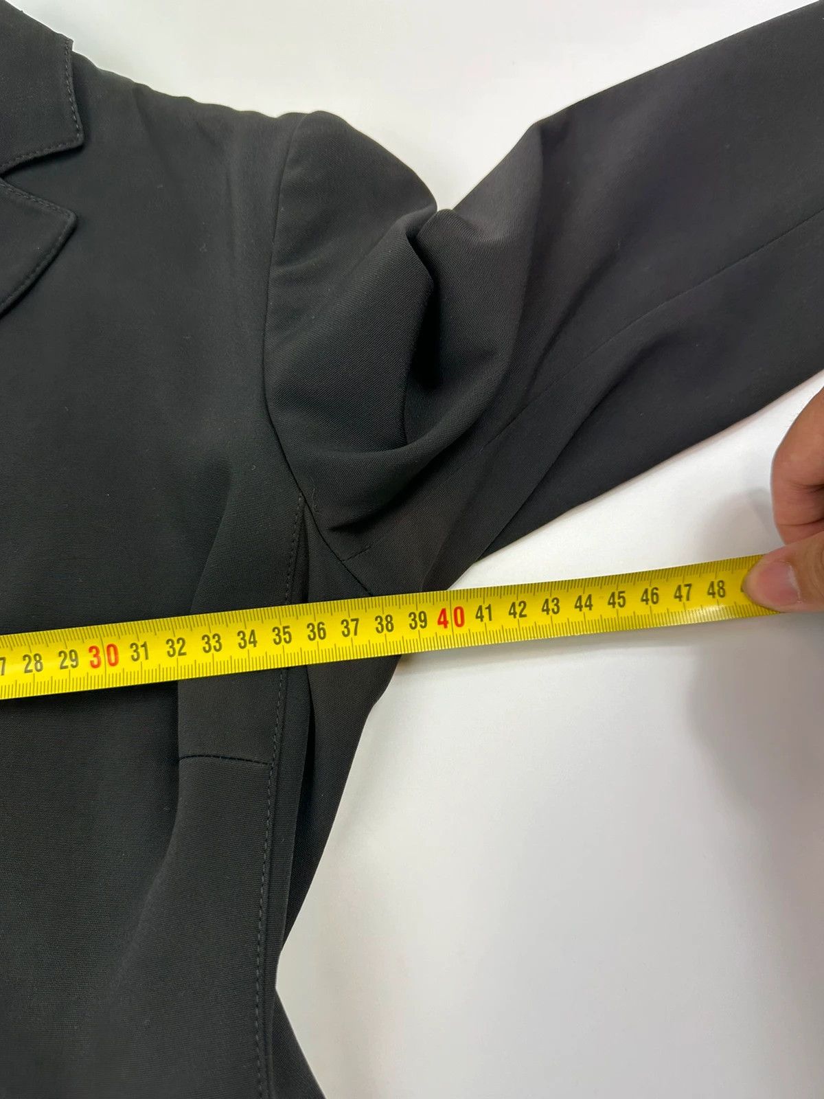Prada Prada Milano SS1998 Black Blazer Jacket Size S / US 4 / IT 40 - 12 Thumbnail