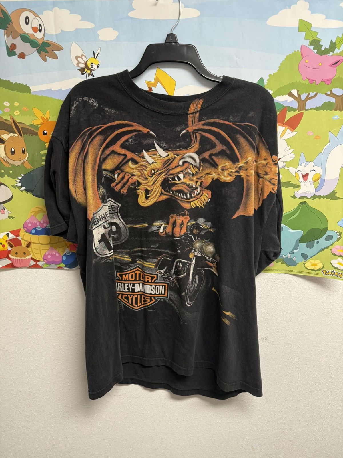 Harley Davidson Harley davidson smokey mountains vintage T - shirt Size US L / EU 52-54 / 3 - 1 Thumbnail