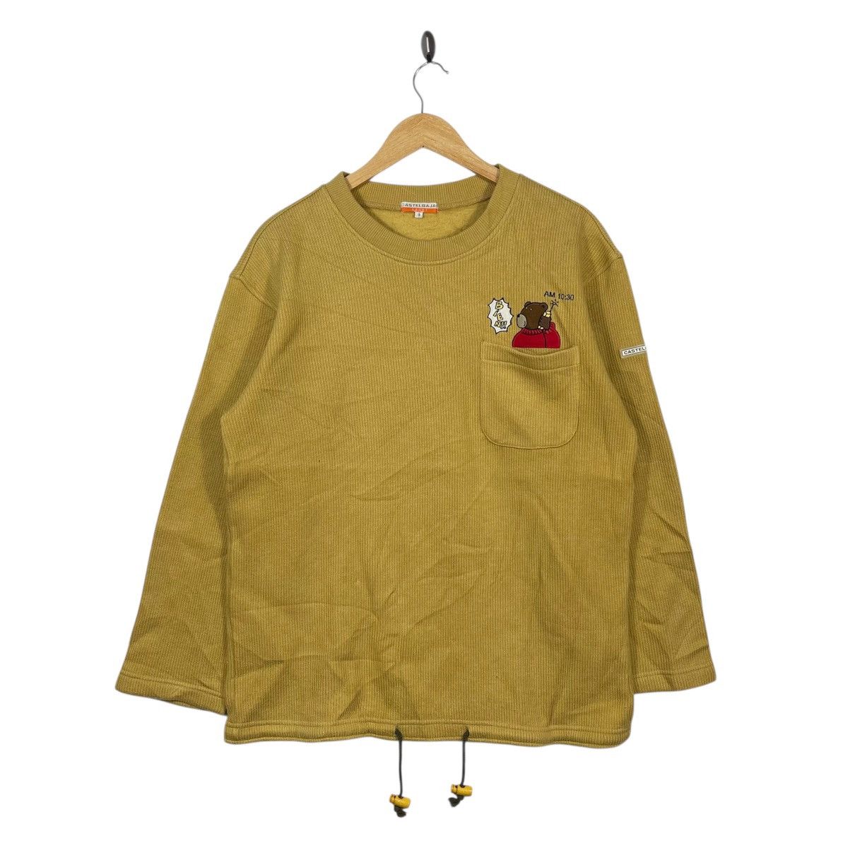 Jean Charles De Castelbajac Castelbajac Sport Bear Graphic Sweatshirt Pocket Design Size US L / EU 52-54 / 3 - 1 Thumbnail
