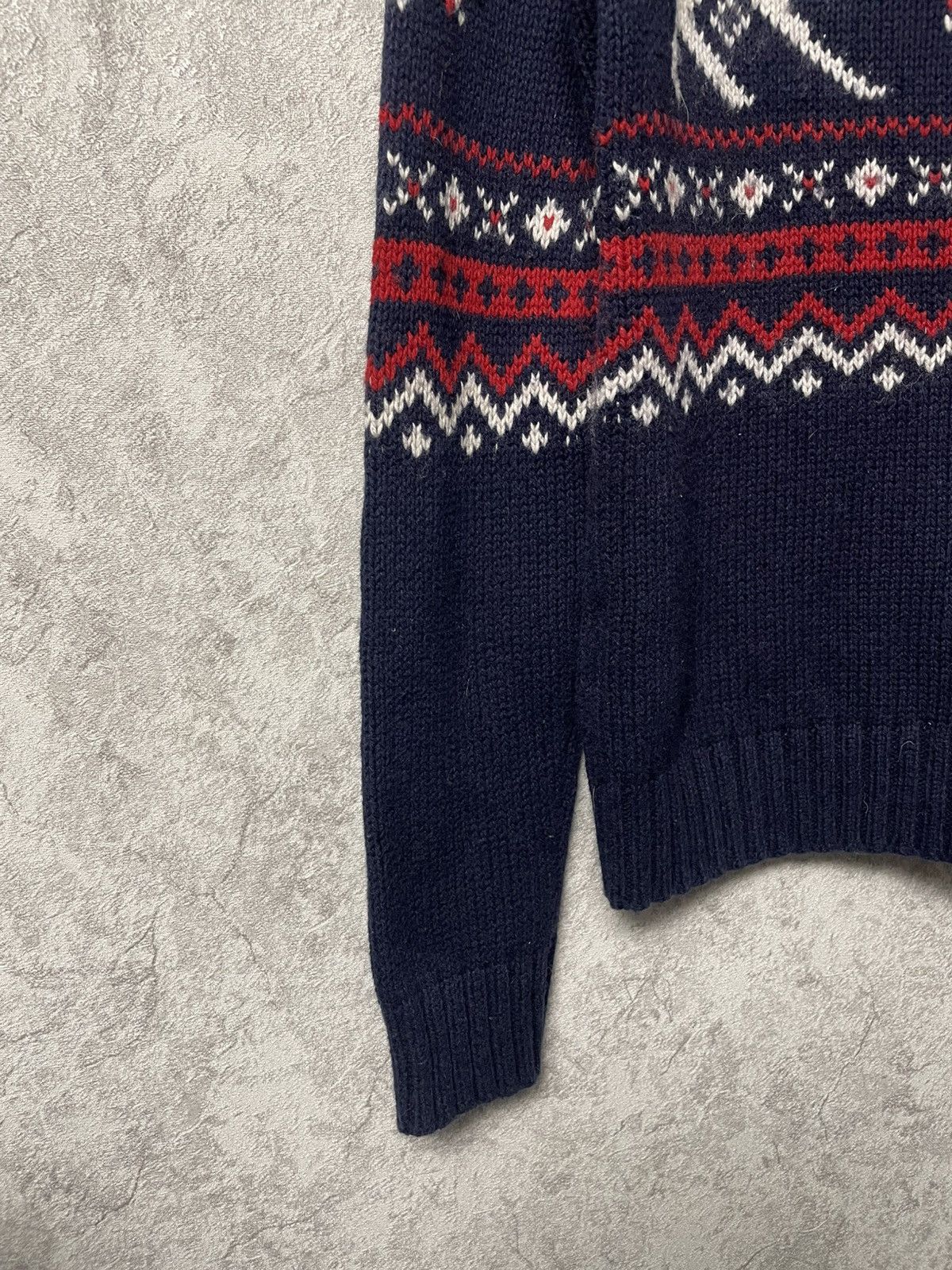 Polo Ralph Lauren Vintage Polo Ralph Lauren Snowflake Reindeer Sweater USA Size US S / EU 44-46 / 1 - 17 Thumbnail
