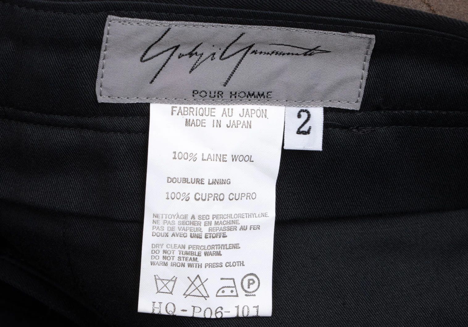 Yohji Yamamoto Yohji Yamamoto Wool Gabardine Wide Pants Size US 32 / EU 48 - 13 Thumbnail