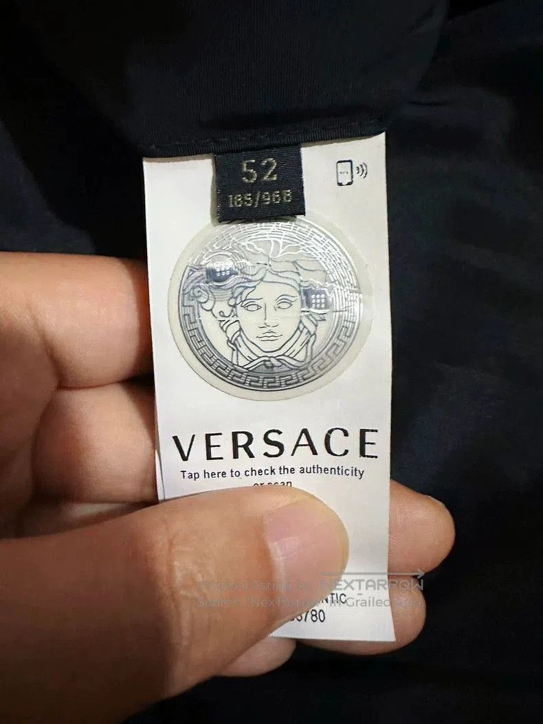 Versace Versace Egyptian Leopard Embroidered Trench Coat. Size US XL / EU 56 / 4 - 7 Thumbnail