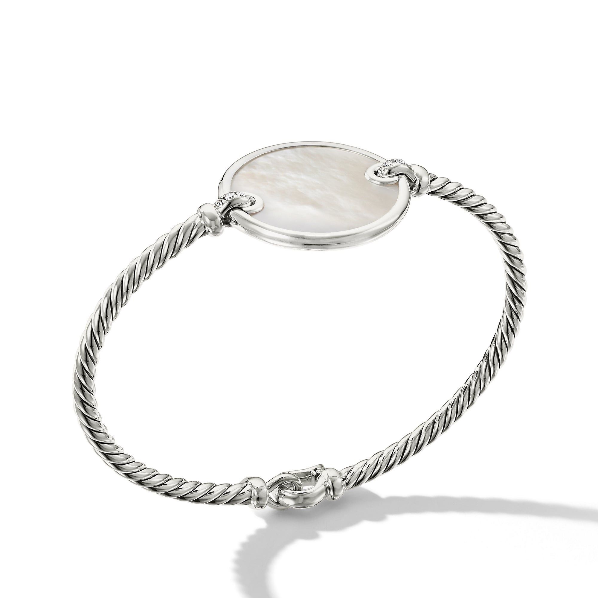 David Yurman o1w1db10525 B17019D Bracelet in Silver with Diamond Size ONE SIZE - 1 Preview