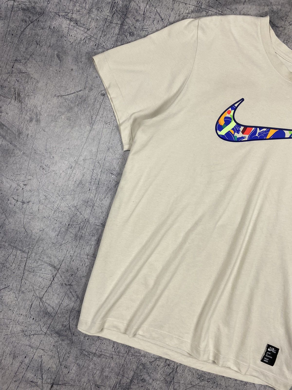 Designer × Nike Nike X Kelly Anna Designer Swoosh Big Logo Tee T Shirt Size US XL / EU 56 / 4 - 8 Thumbnail