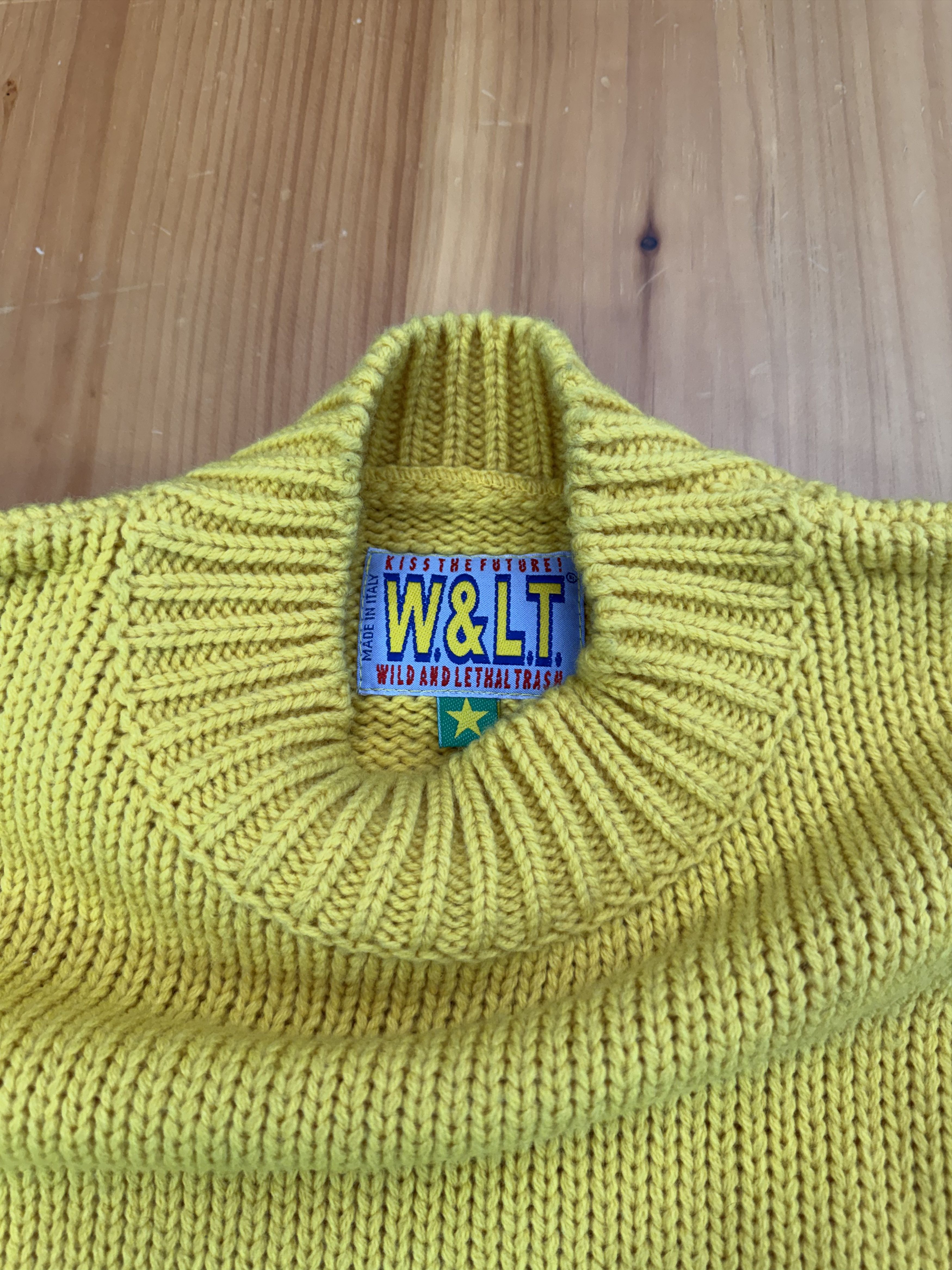 Walter Van Beirendonck Rare AW1996 Square Sweater Size US M / EU 48-50 / 2 - 3 Thumbnail