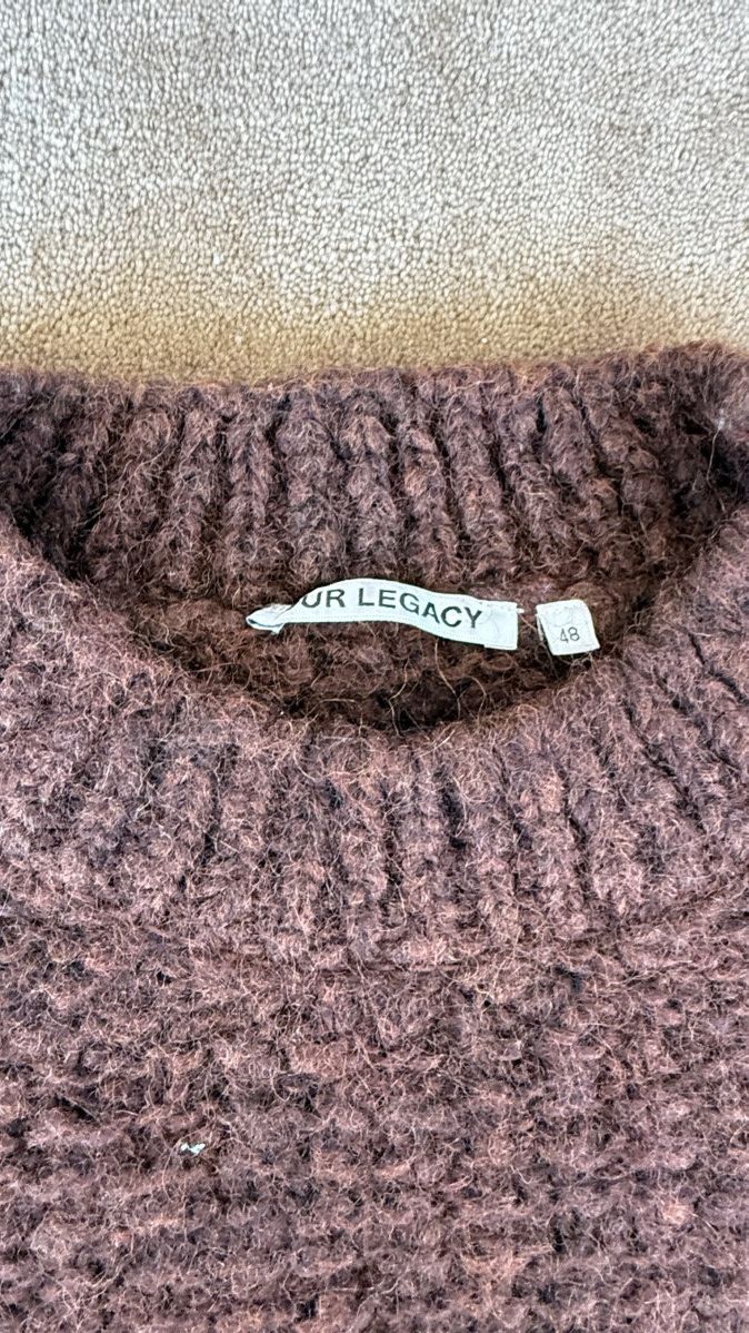 Our Legacy Smooth Cable Roundneck Sweater Size US M / EU 48-50 / 2 - 3 Thumbnail