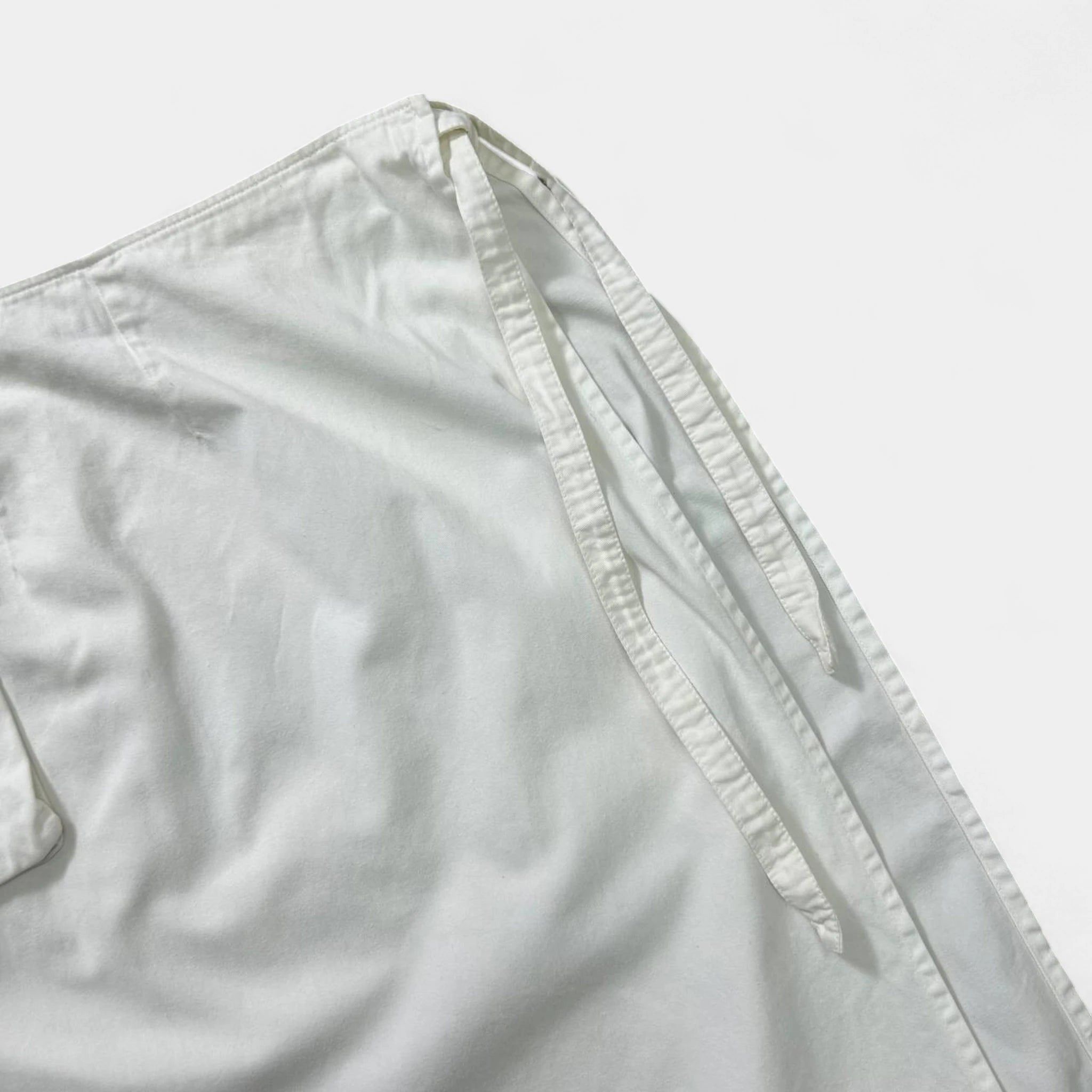 Jean Paul Gaultier Jean Paul Gaultier 2000s Cargo White Skirt Size 27" / US 4 / IT 40 - 4 Thumbnail