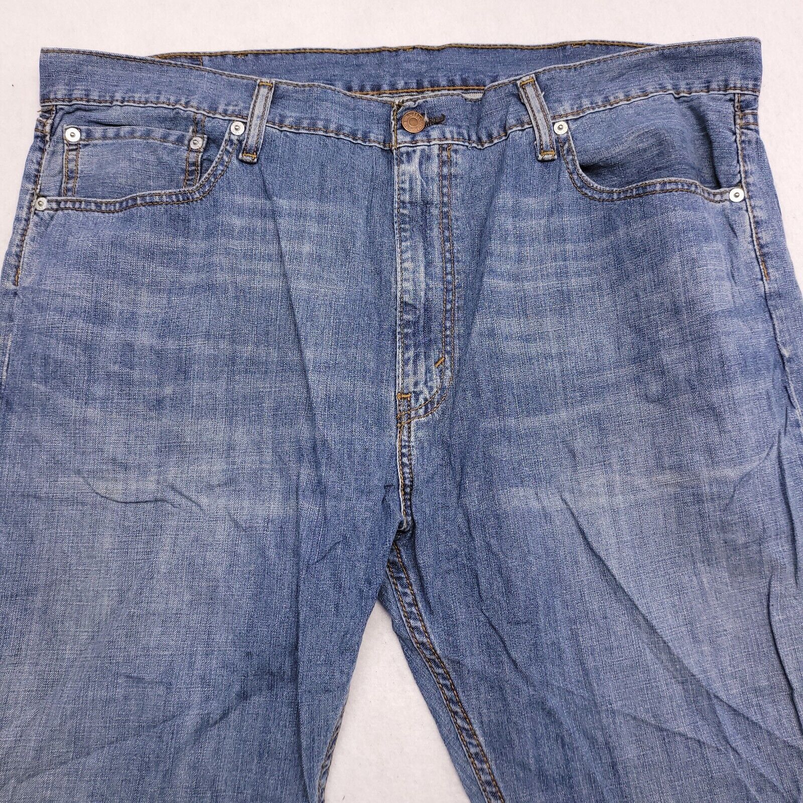 Levi's Levi's 505 Casual Button Zip Denim Jeans Men Size 40x32 Blue Size US 40 / EU 56 - 1 Thumbnail