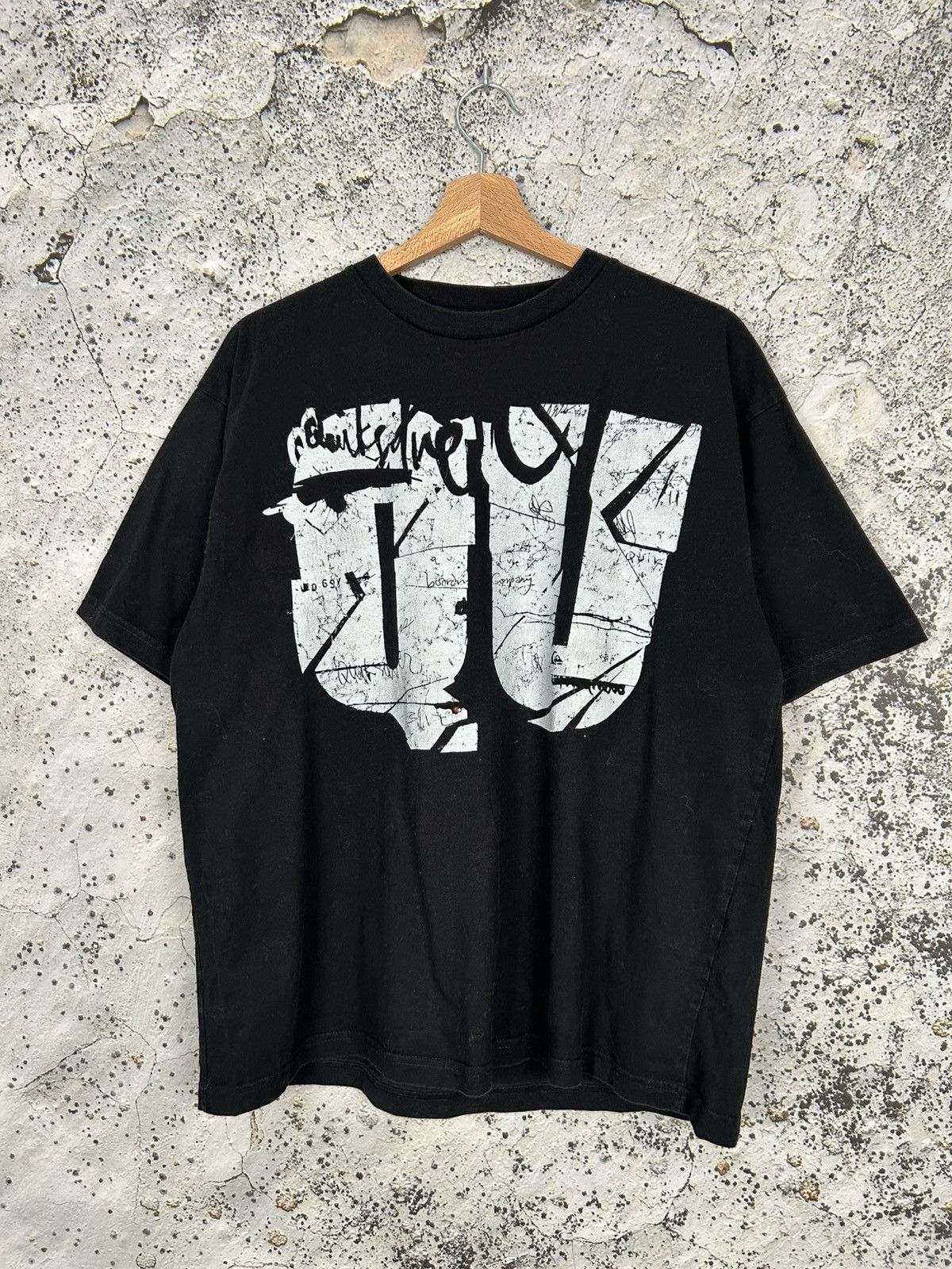 Quiksilver Vintage Quiksilver 90s Surf Skate Baggy Tee Streetwear Hype Size US L / EU 52-54 / 3 - 1 Thumbnail