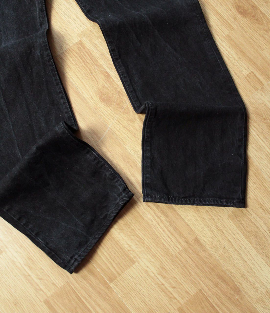 Levi's × Levi's Vintage Clothing × Vintage 🔥 Levis 501 Vintage Denim Jeans Faded Y2K Pants Black Jeans Size US 34 / EU 50 - 9 Thumbnail